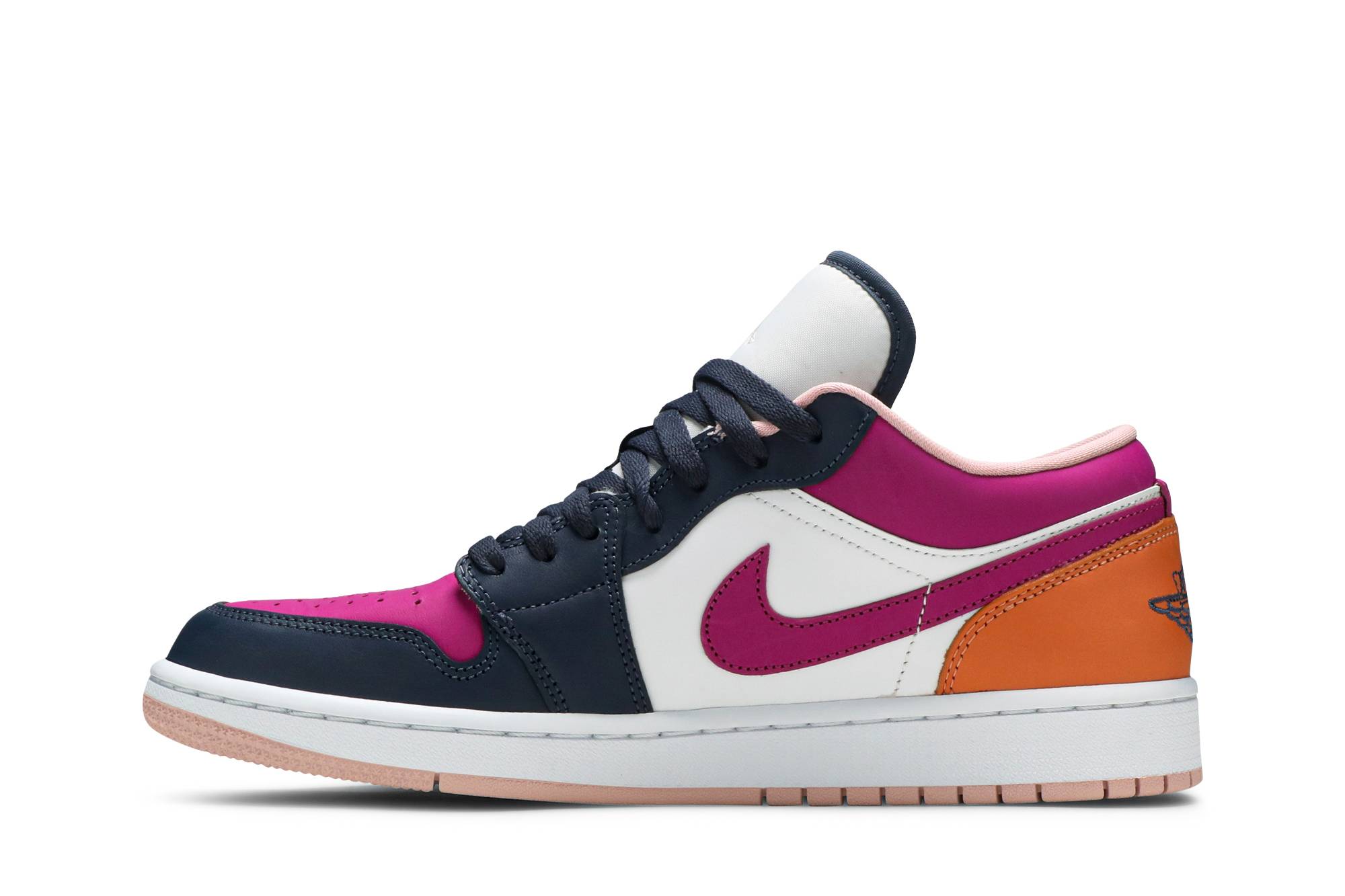 (Women) Air Jordan 1 Low SE 'Mismatched - Purple Magenta' DJ4342-400 - Image 3