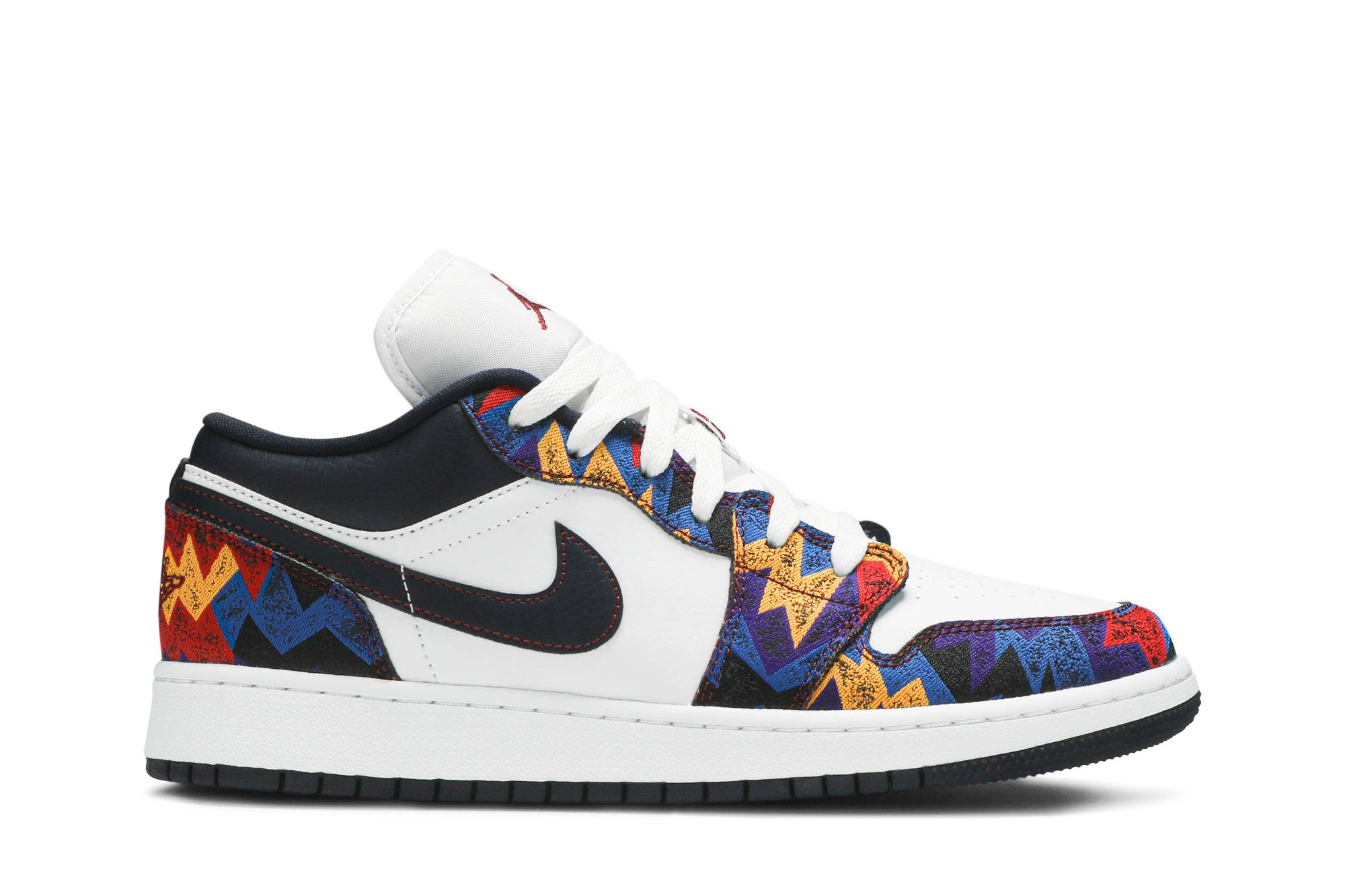 (Grade School) Air Jordan 1 Low SE Nothing But Net CZ8657-100 Moroen