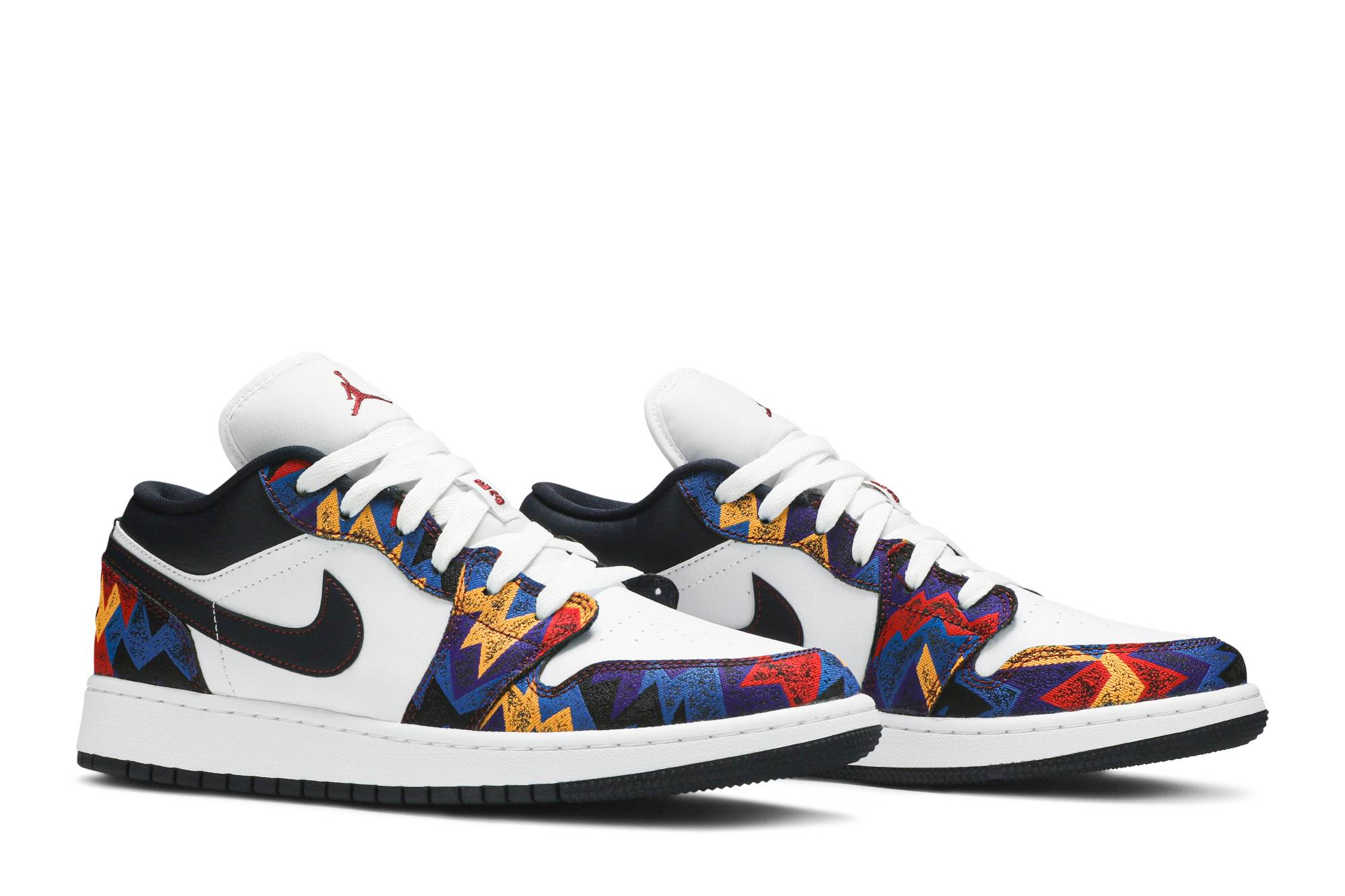 (Grade School) Air Jordan 1 Low SE Nothing But Net CZ8657-100 Moroen - Image 8