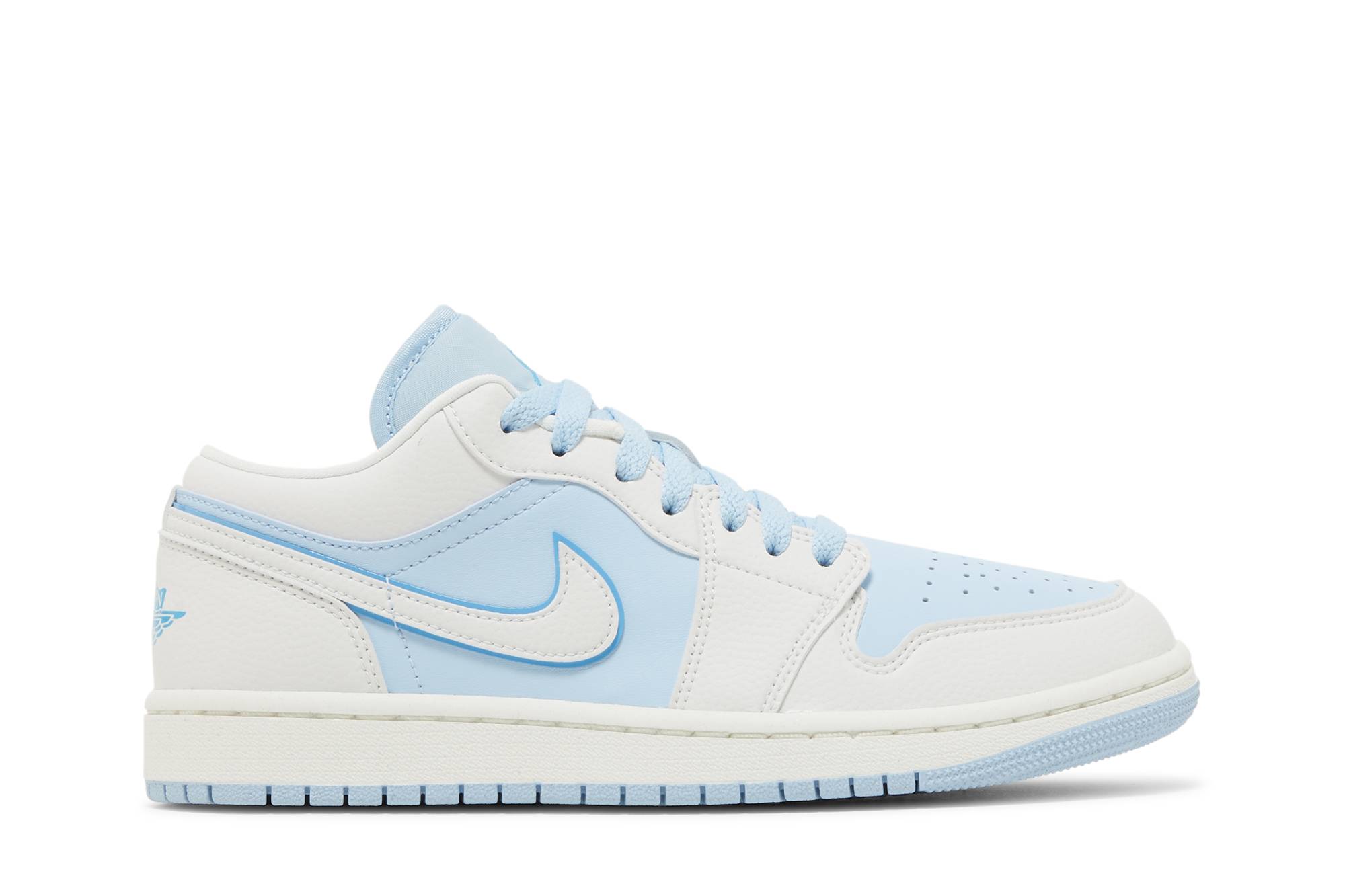 (Women) Air Jordan 1 Low SE Reverse Ice Blue DV1299-104 Moroen