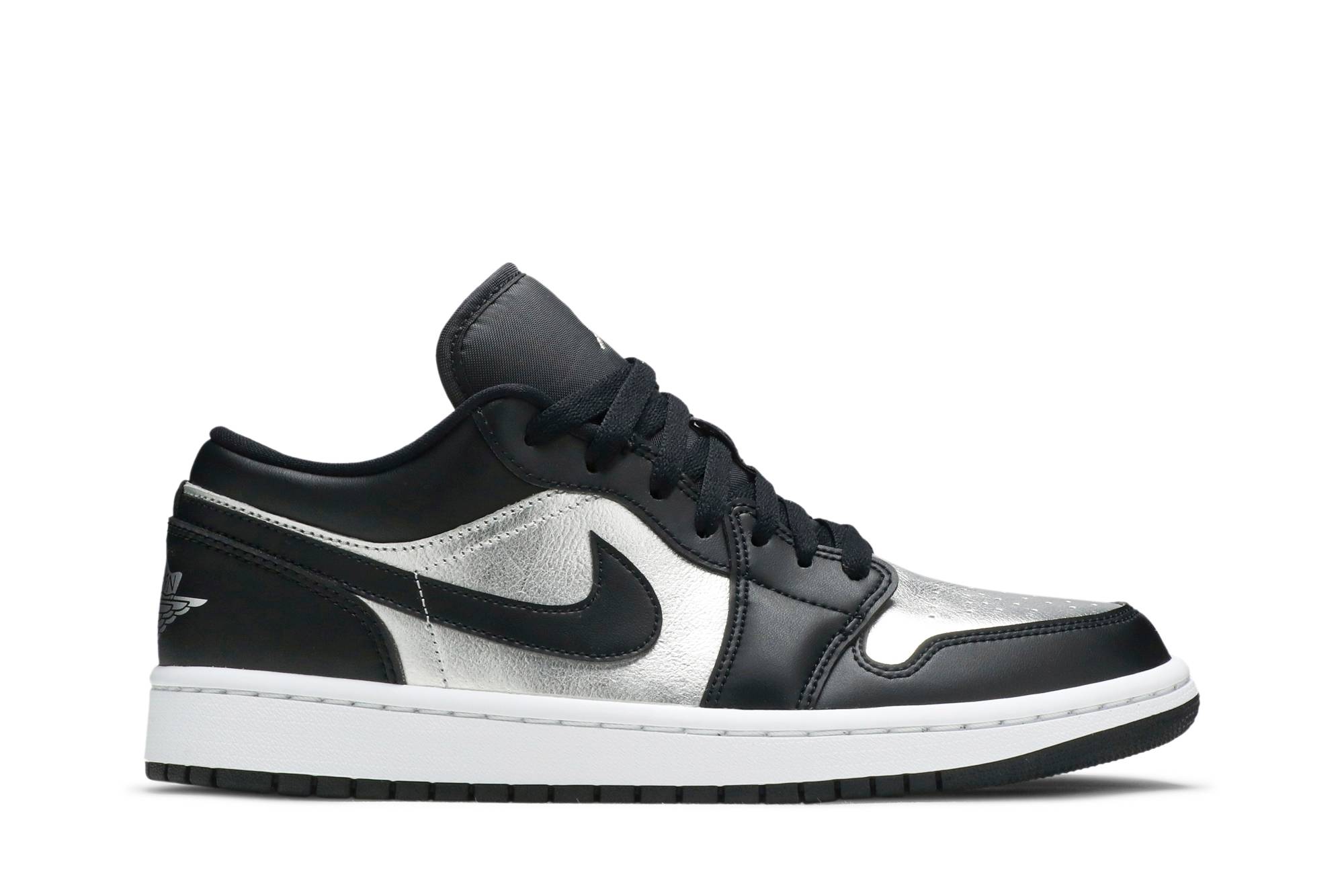 (Women) Air Jordan 1 Low SE Silver Toe DA5551-001 Moroen