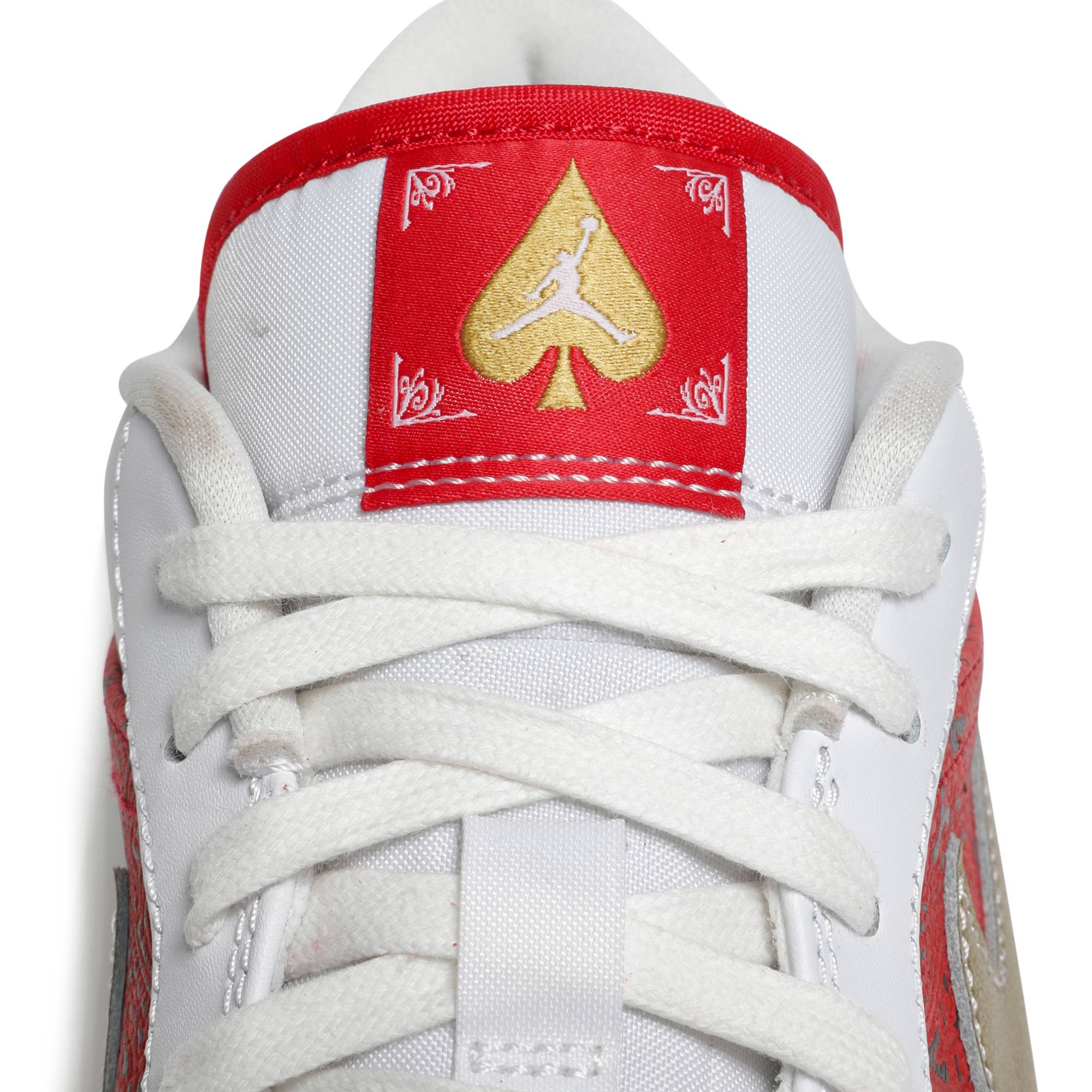 Air Jordan 1 Low SE Spades DJ5185-100 Moroen - Image 9