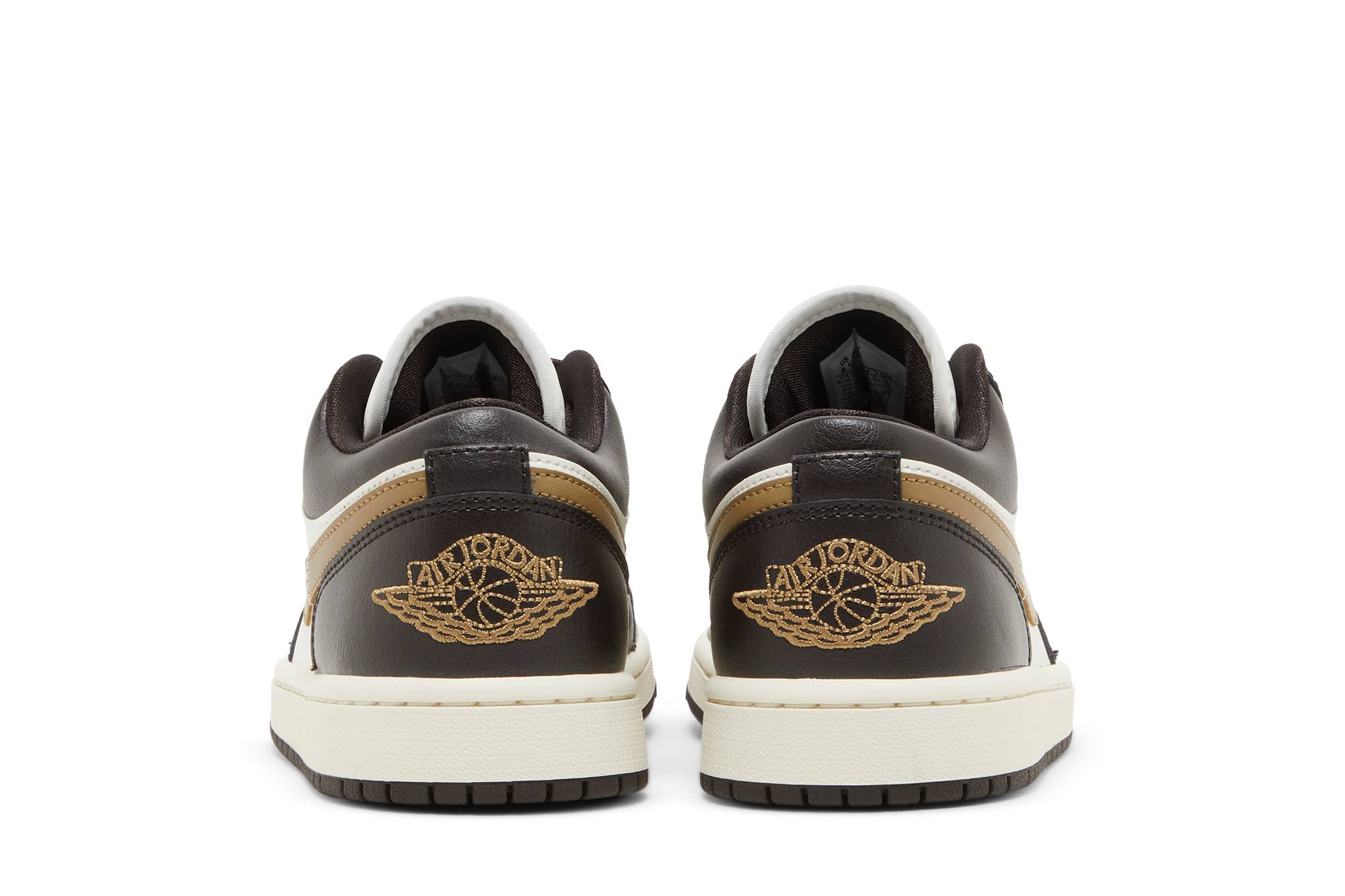 (Women) Air Jordan 1 Low Shadow Brown DC0774-200 Moroen - Image 6
