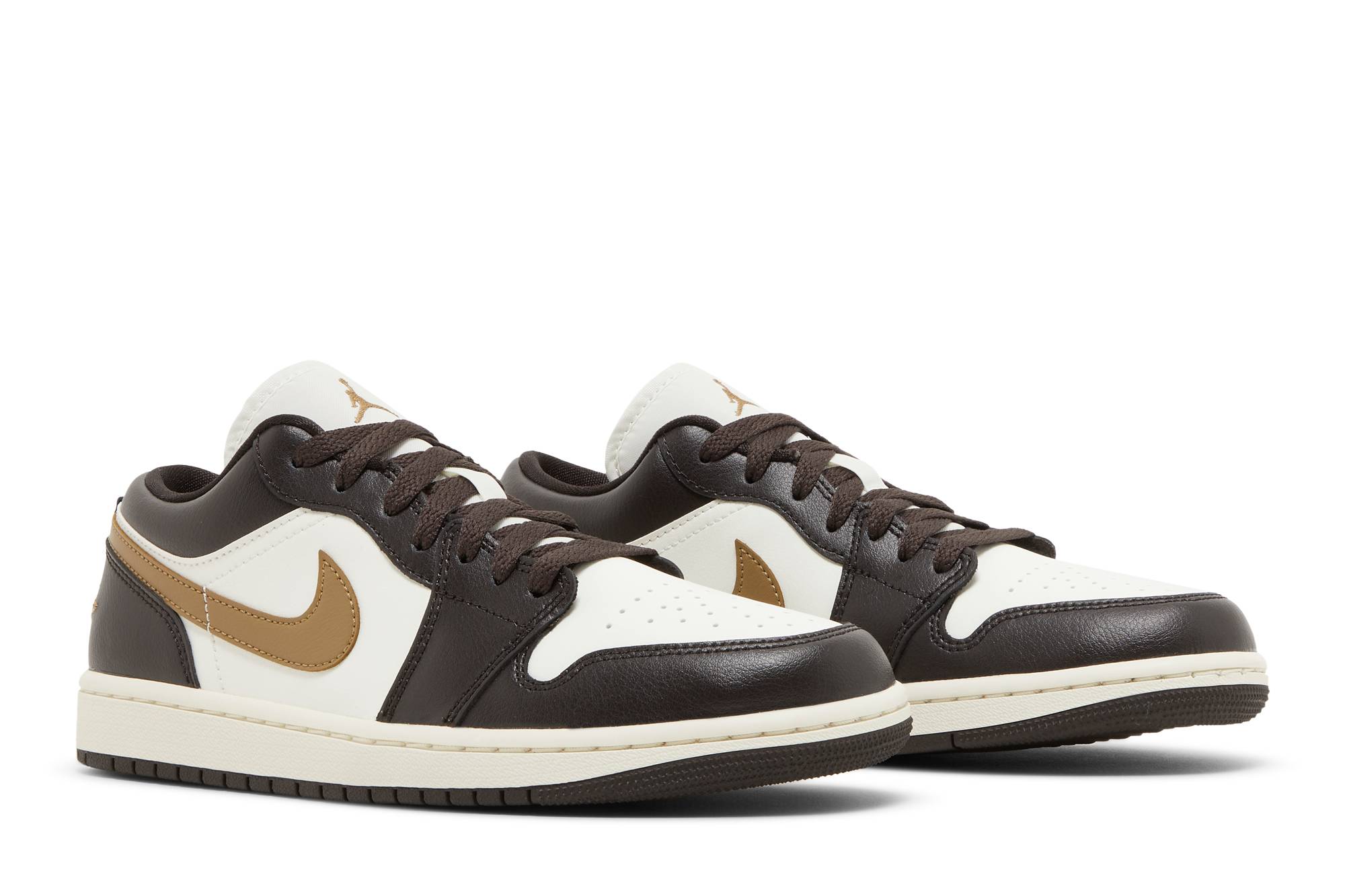 (Women) Air Jordan 1 Low Shadow Brown DC0774-200 Moroen - Image 8