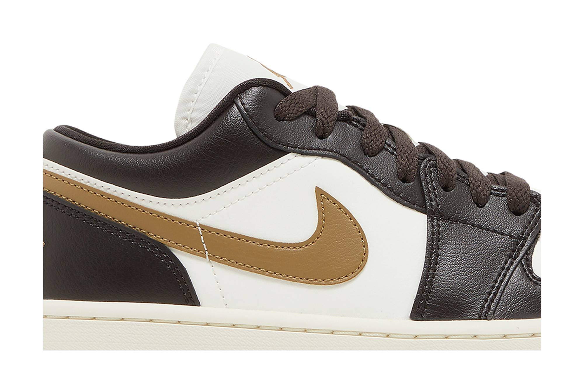 (Women) Air Jordan 1 Low Shadow Brown DC0774-200 Moroen - Image 2