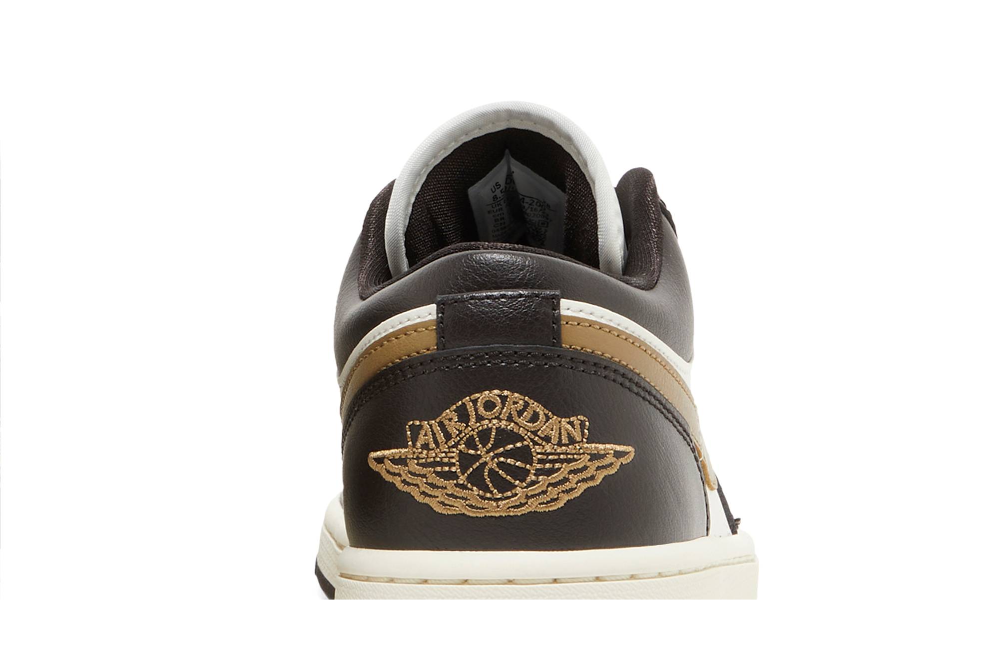 (Women) Air Jordan 1 Low Shadow Brown DC0774-200 Moroen - Image 7