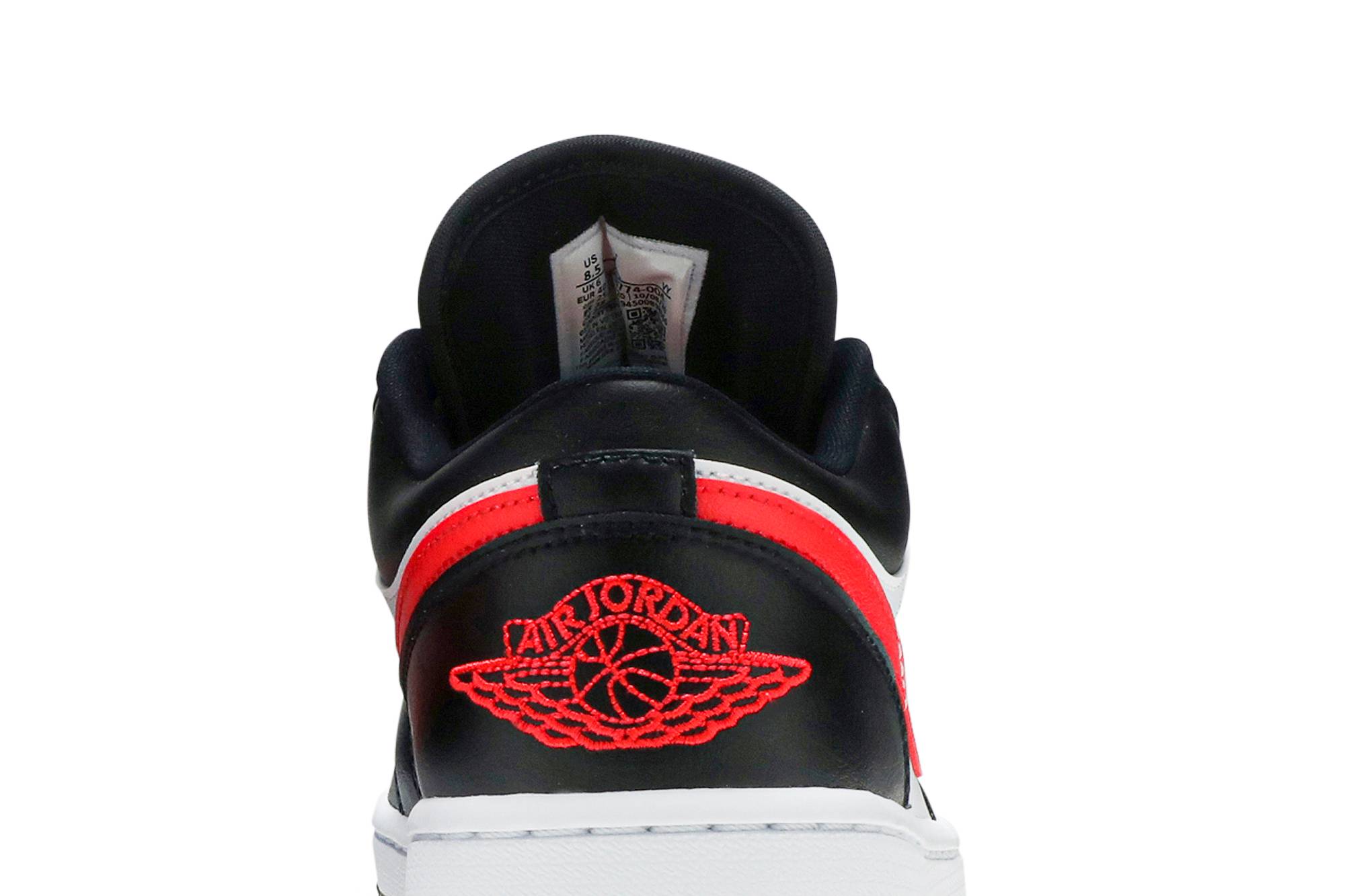 (Women) Air Jordan 1 Low Siren Red DC0774-004 Moroen - Image 7