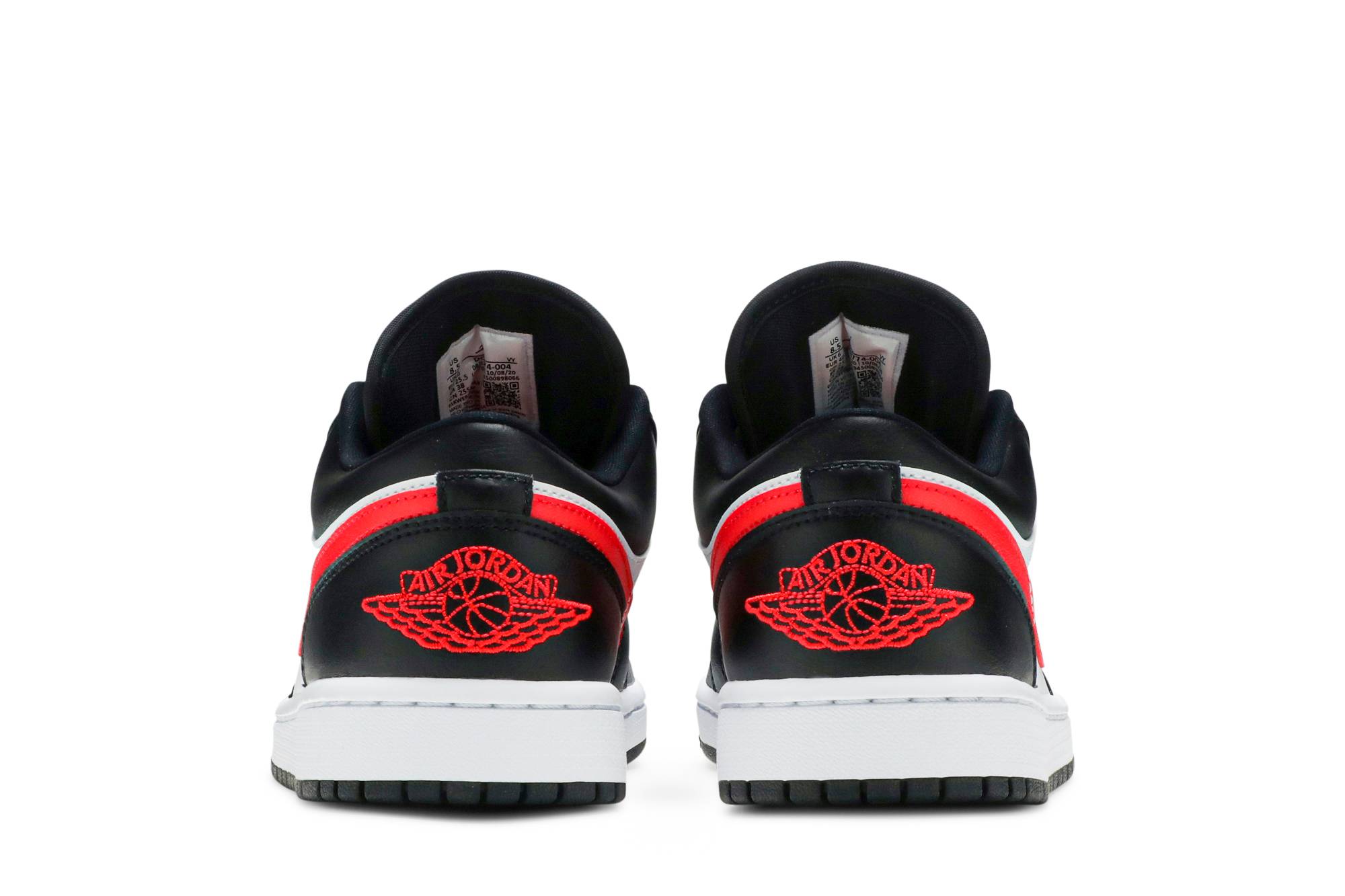 (Women) Air Jordan 1 Low Siren Red DC0774-004 Moroen - Image 6