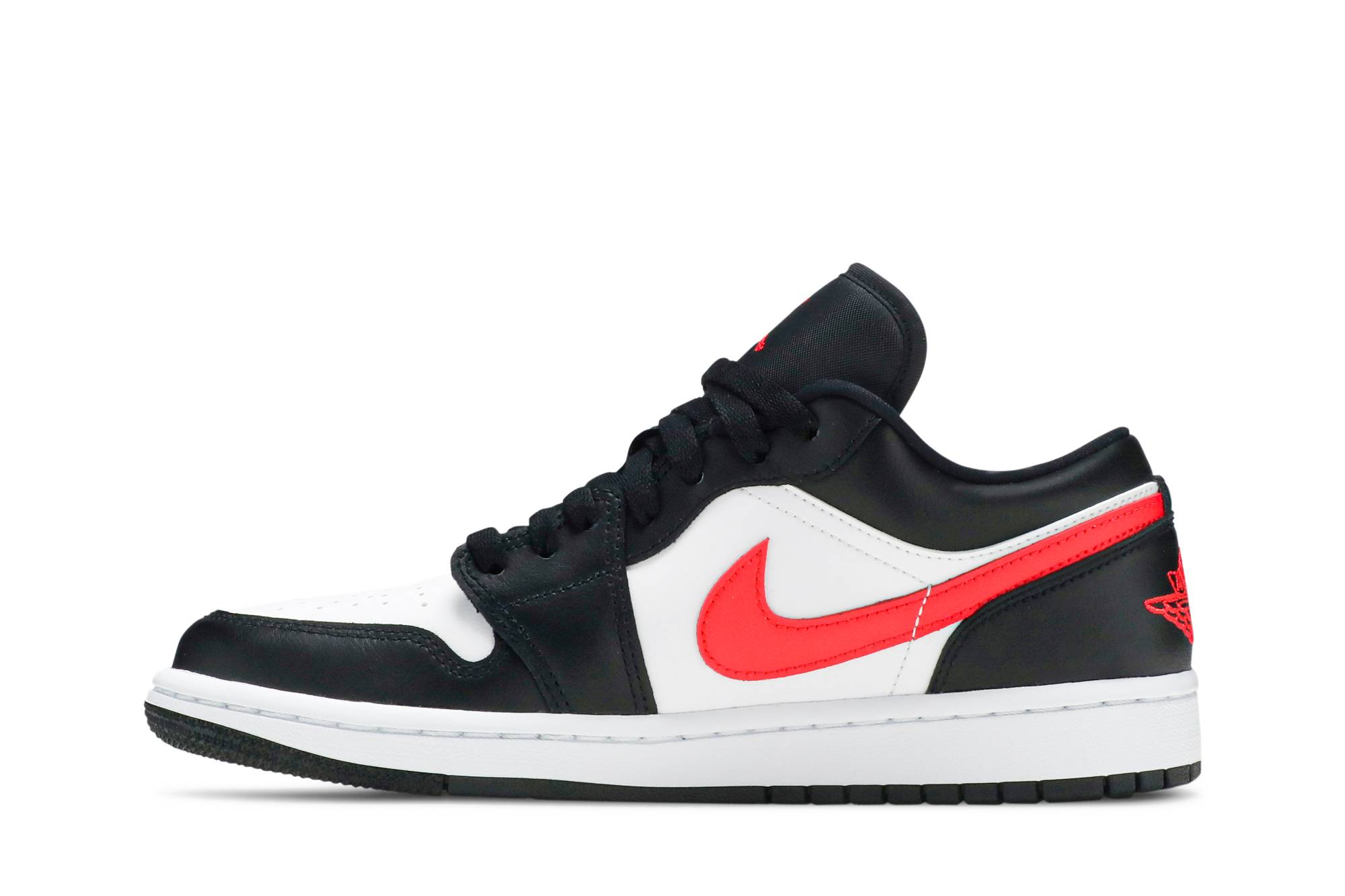 (Women) Air Jordan 1 Low Siren Red DC0774-004 Moroen - Image 3
