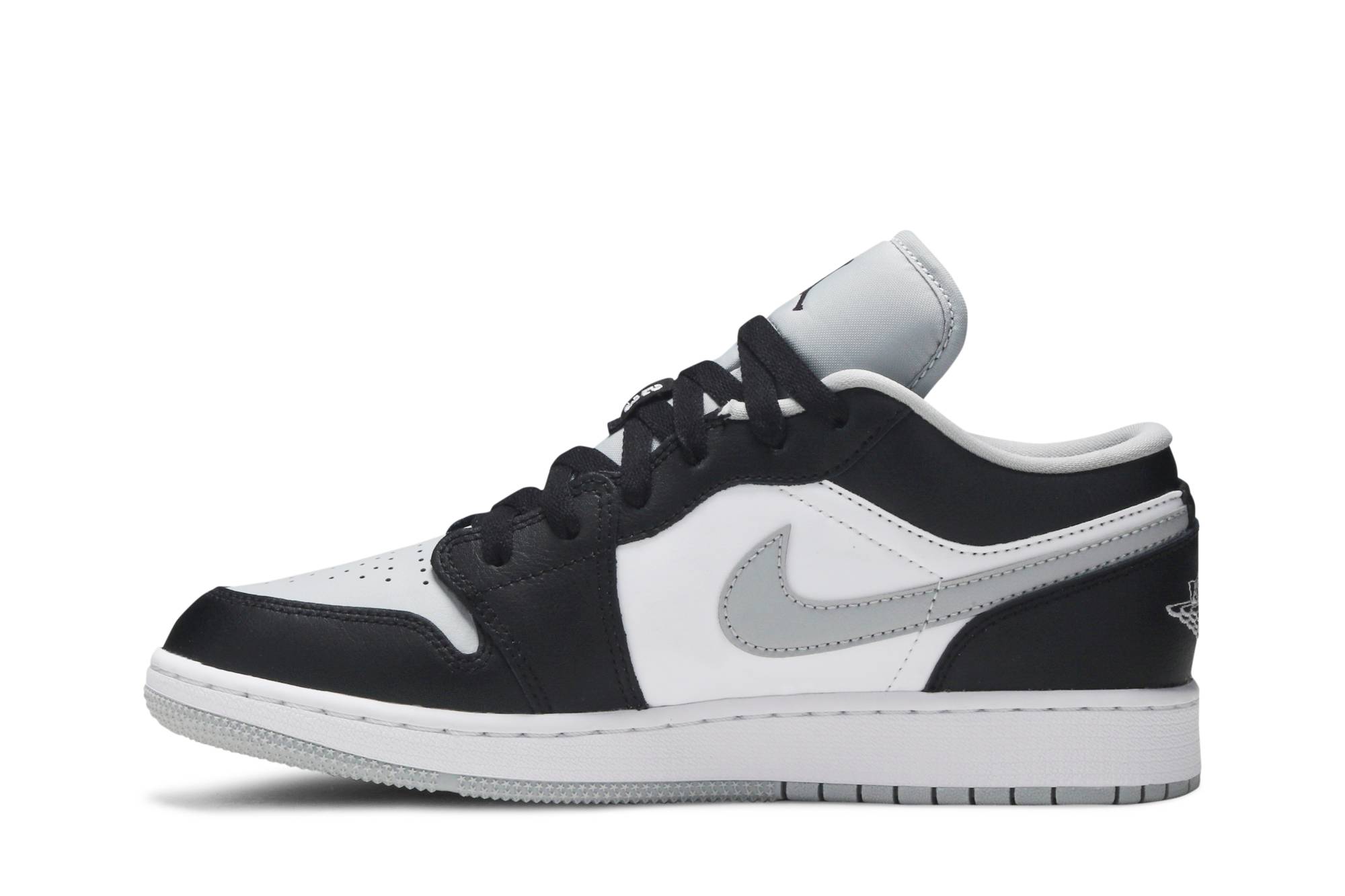 (Grade School) Air Jordan 1 Low 'Smoke Grey' 553560-039 - Image 3