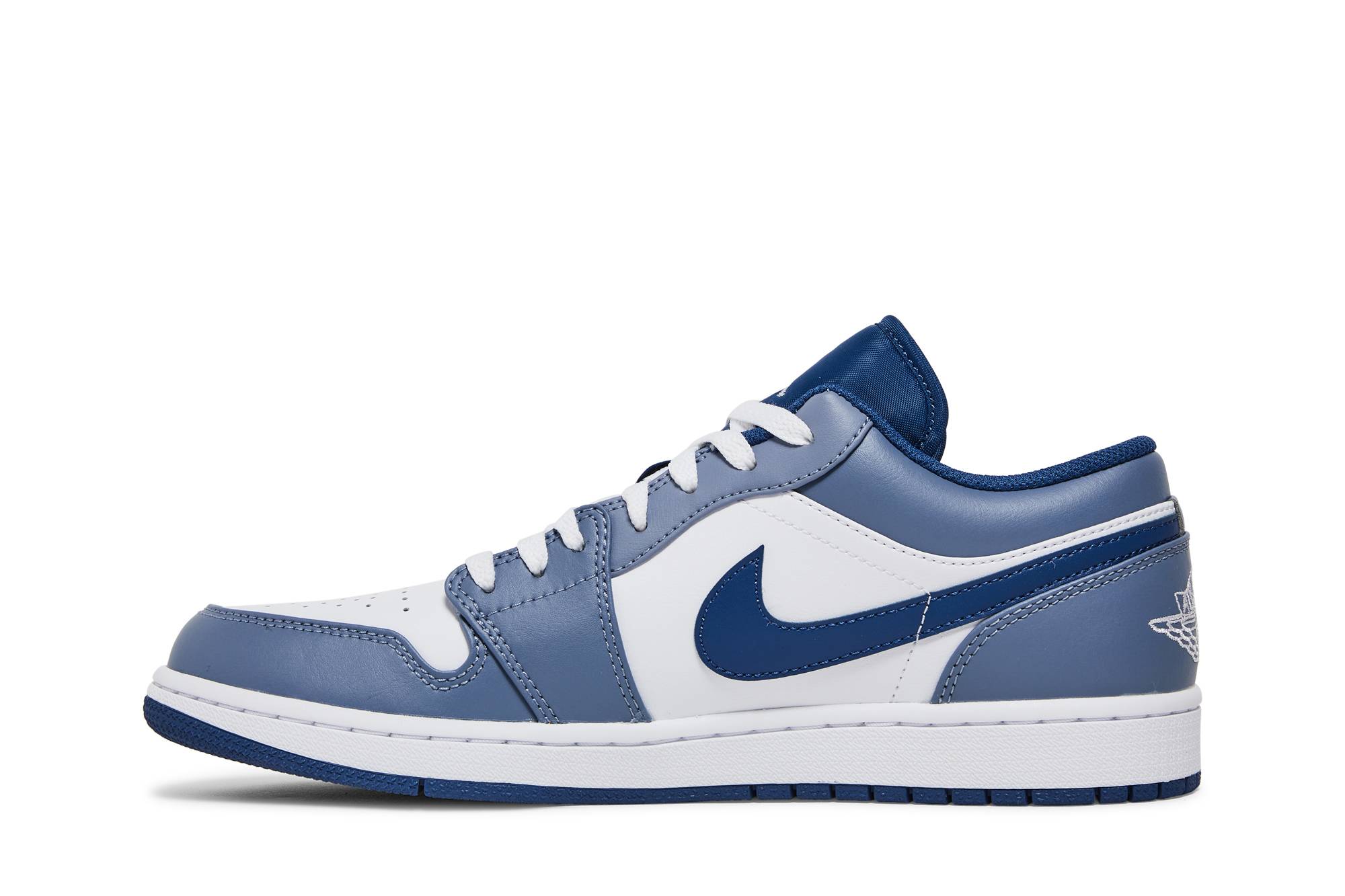 Air Jordan 1 Low 'Steel Blue' 553558-414 - Image 3