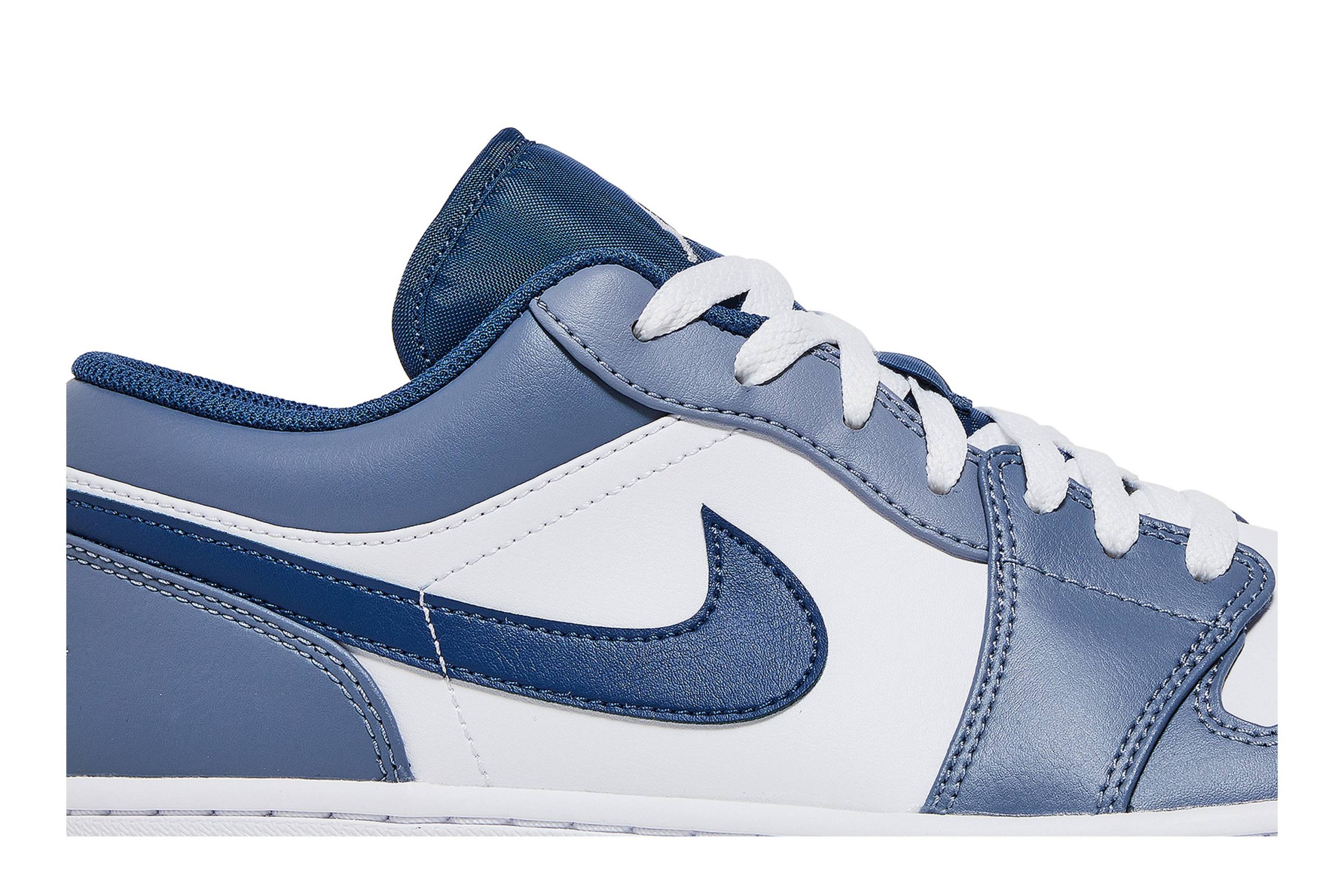 Air Jordan 1 Low 'Steel Blue' 553558-414 - Image 2
