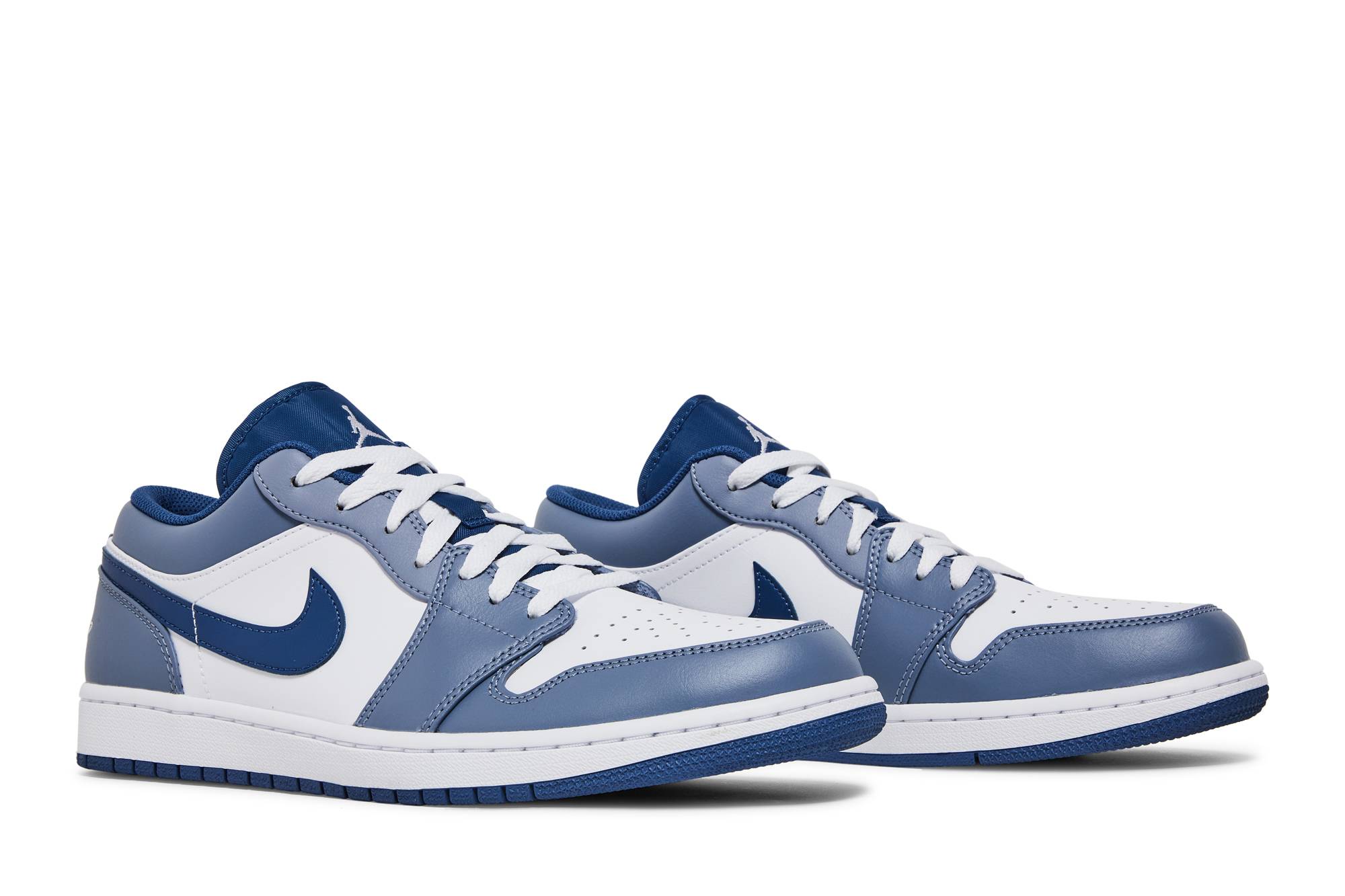 Air Jordan 1 Low 'Steel Blue' 553558-414 - Image 8