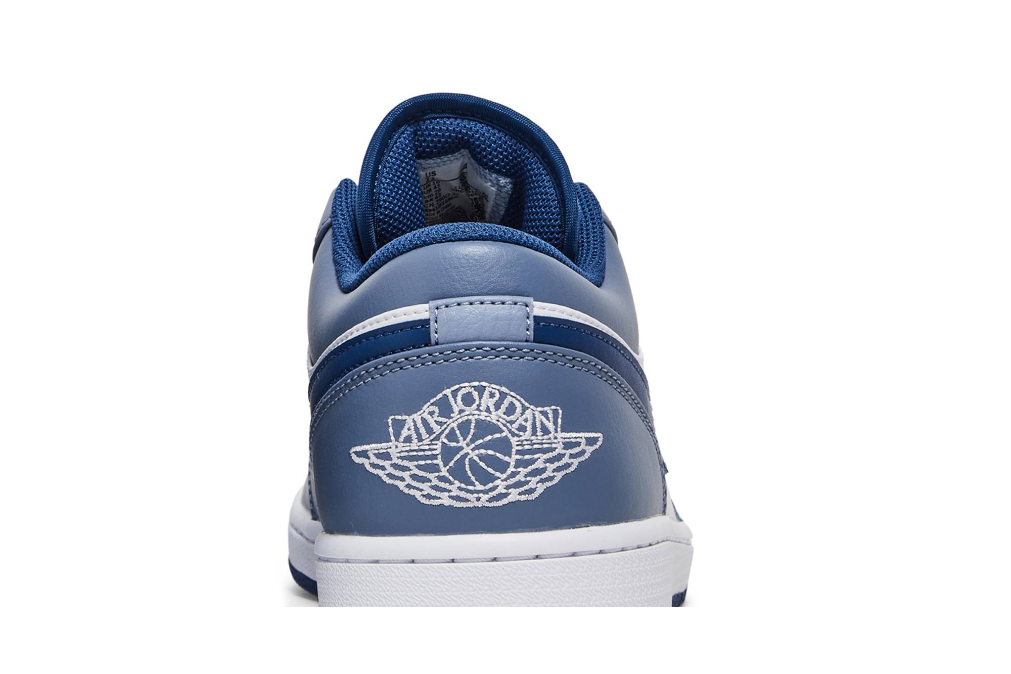 Air Jordan 1 Low 'Steel Blue' 553558-414 - Image 7