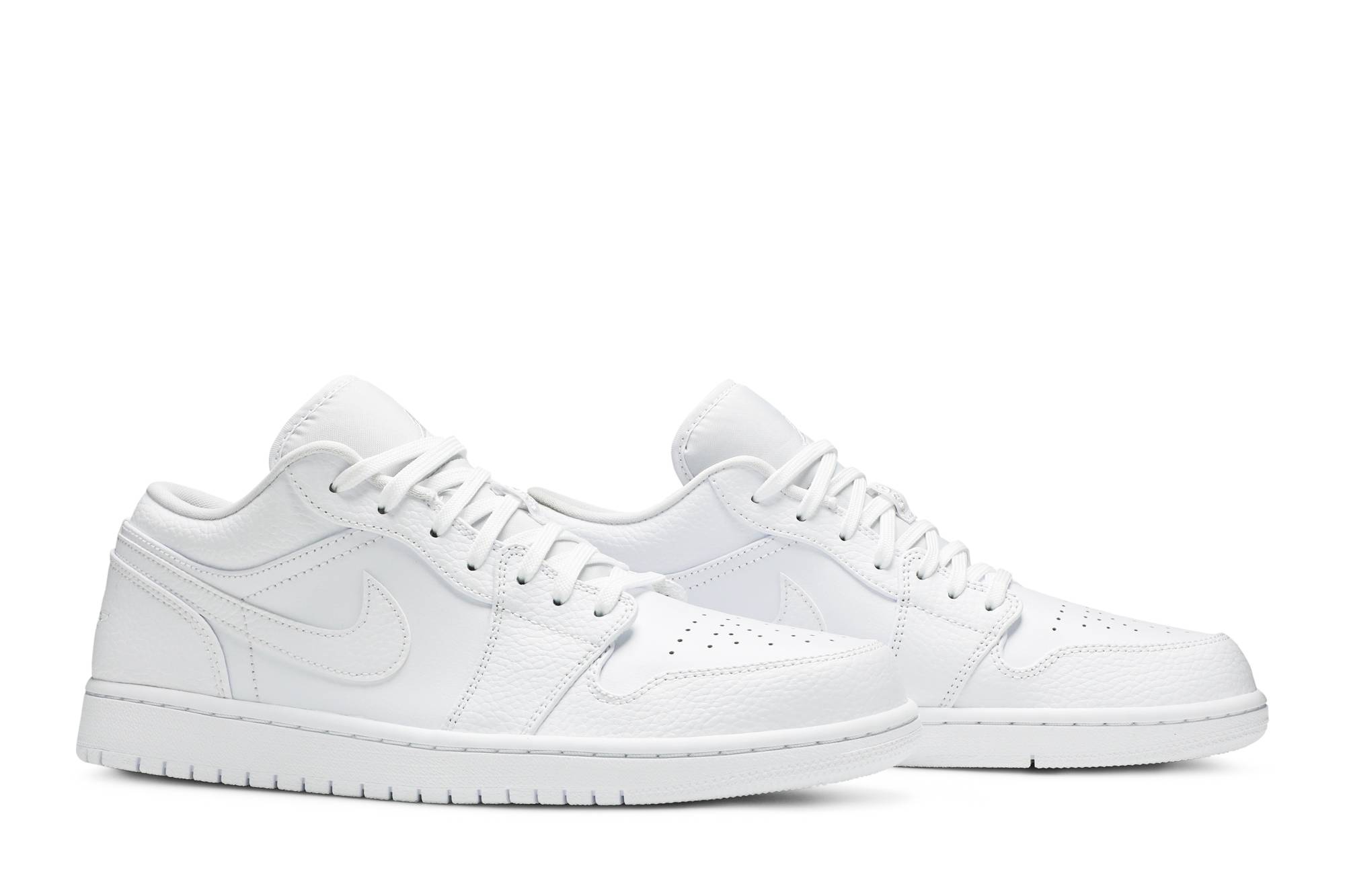Air Jordan 1 Low 'Triple White' 2020 553558-130 - Image 8