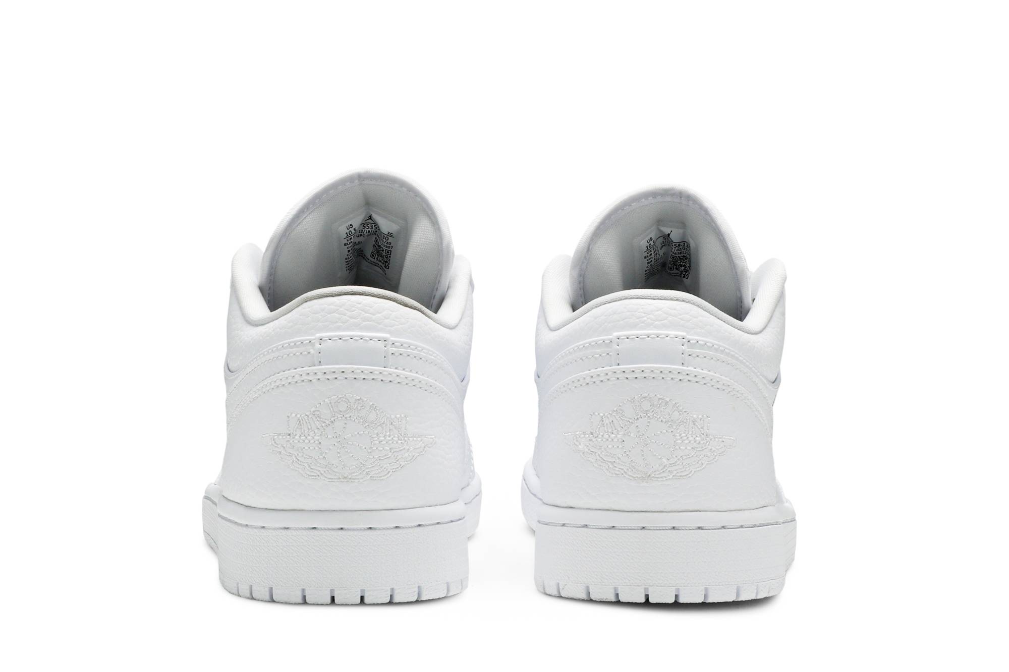 Air Jordan 1 Low 'Triple White' 2020 553558-130 - Image 6