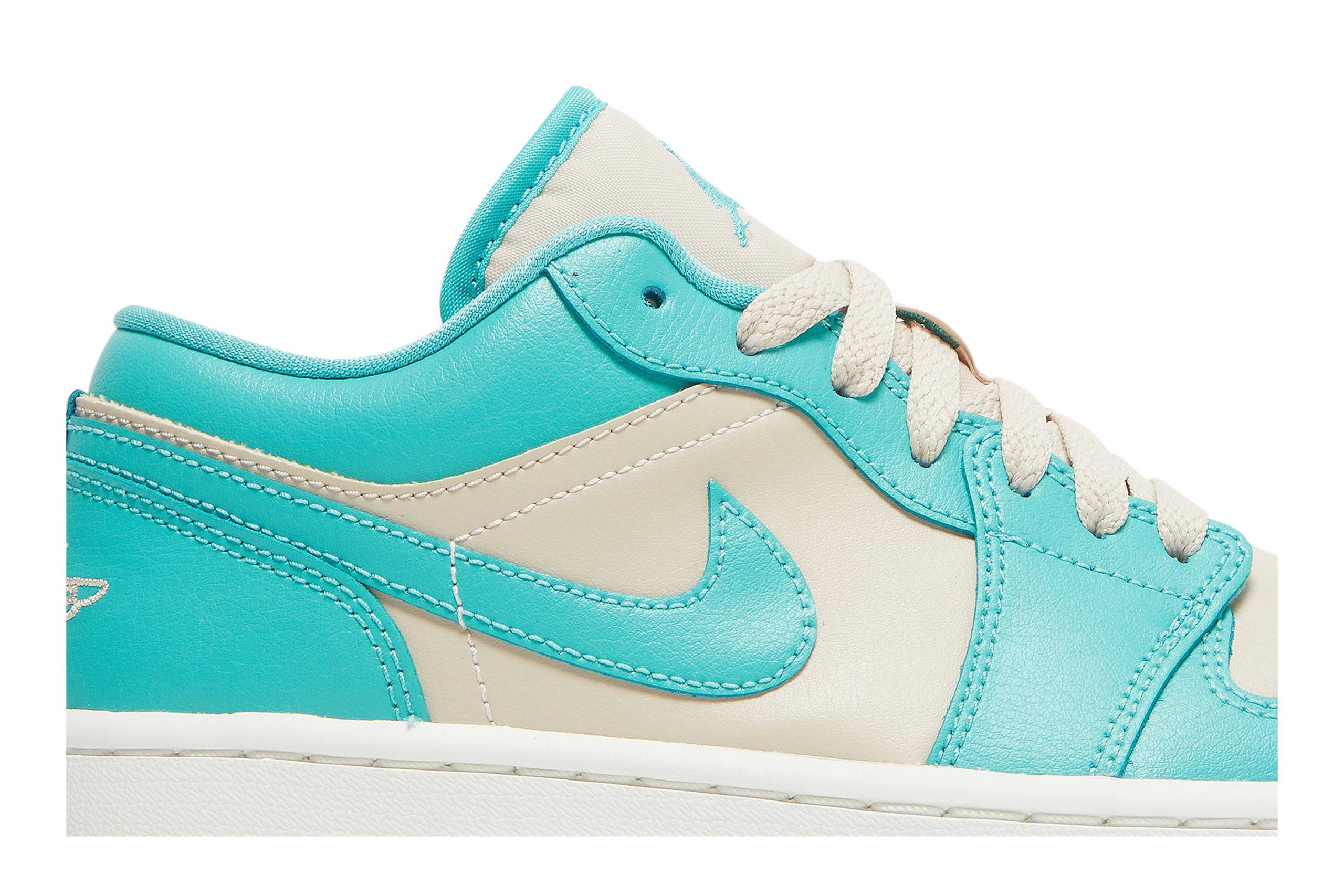 (Women) Air Jordan 1 Low 'Tropical Teal' DC0774-131 - Image 2