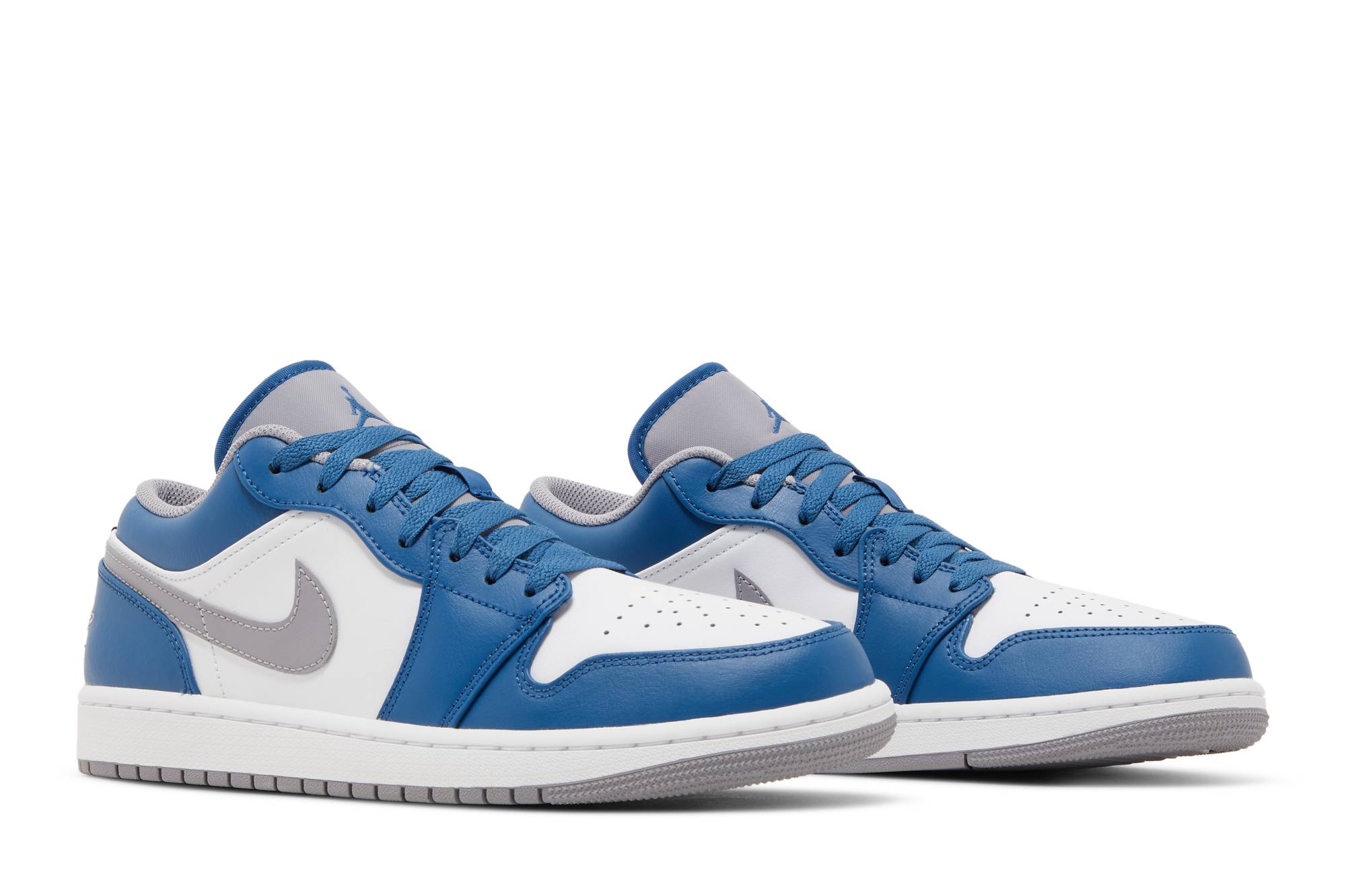Air Jordan 1 Low True Blue 553558-412 Moroen - Image 8