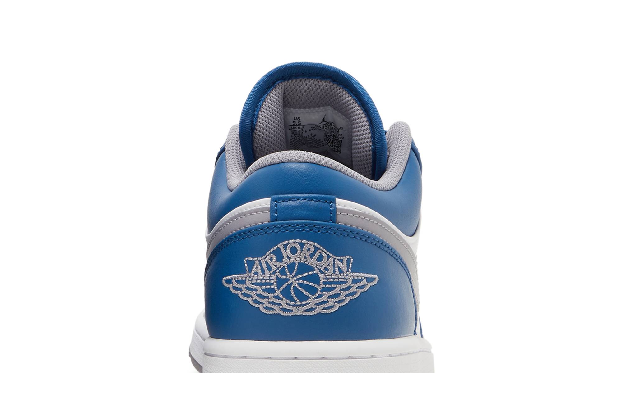 Air Jordan 1 Low True Blue 553558-412 Moroen - Image 7