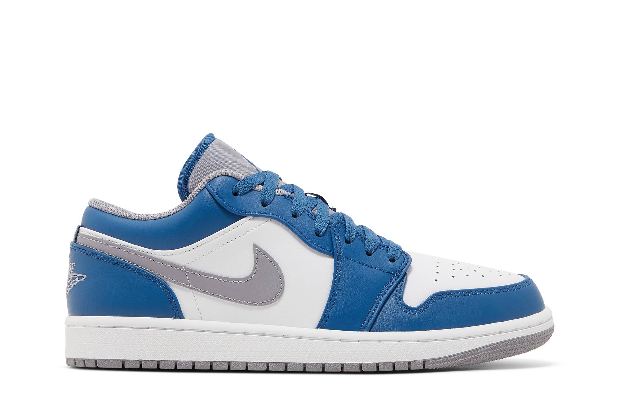 Air Jordan 1 Low True Blue 553558-412 Moroen