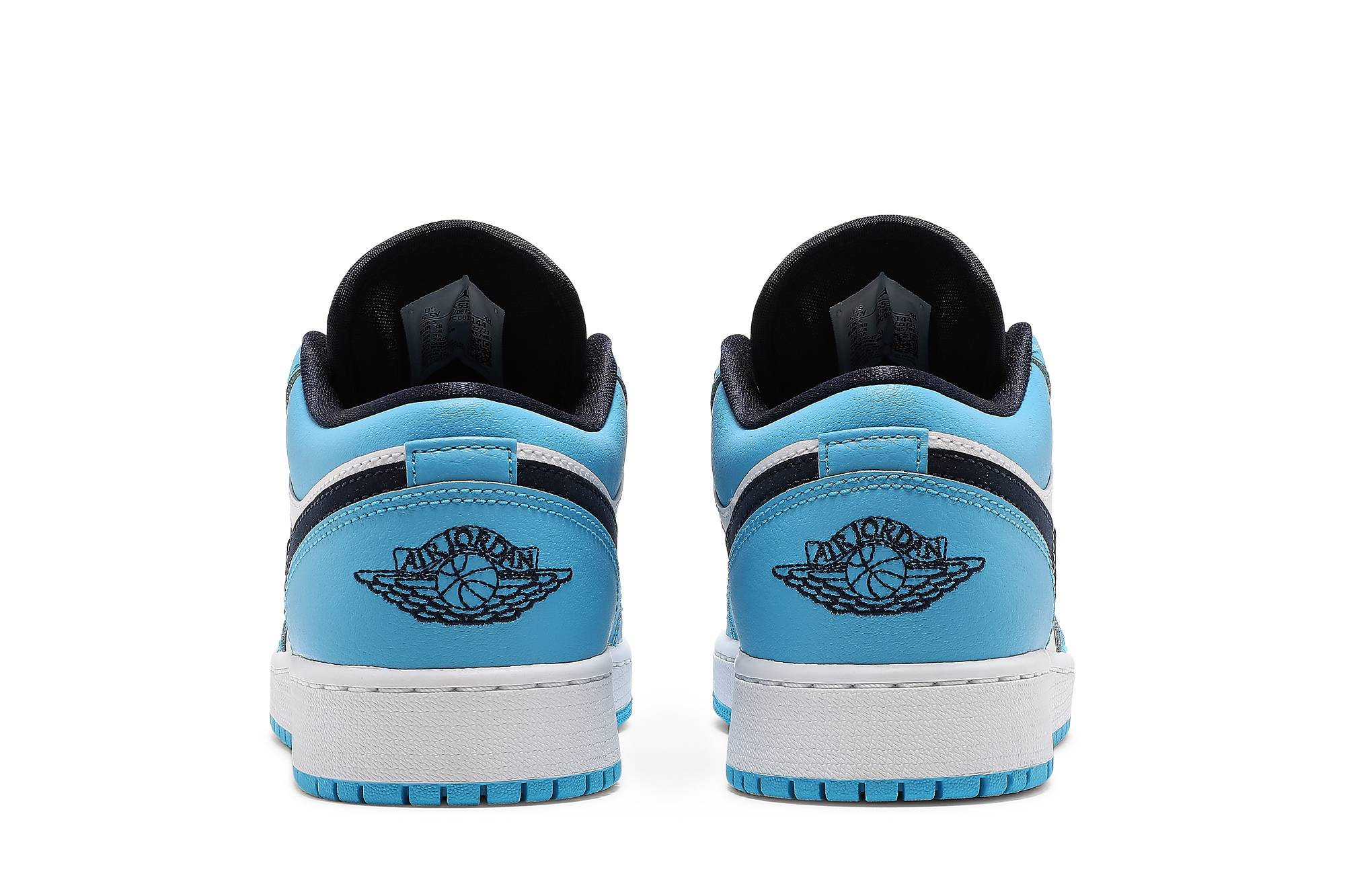 (Grade School) Air Jordan 1 Low 'UNC' 553560-144 - Imagem 6