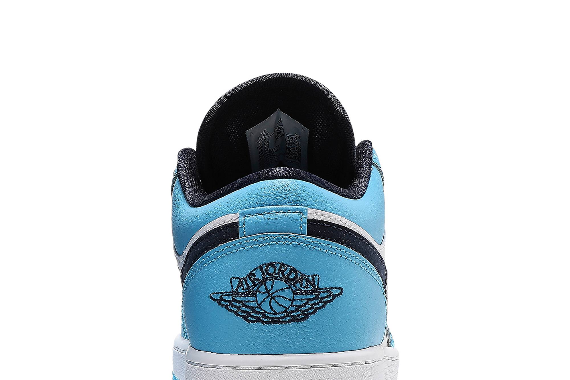 (Grade School) Air Jordan 1 Low 'UNC' 553560-144 - Imagem 7