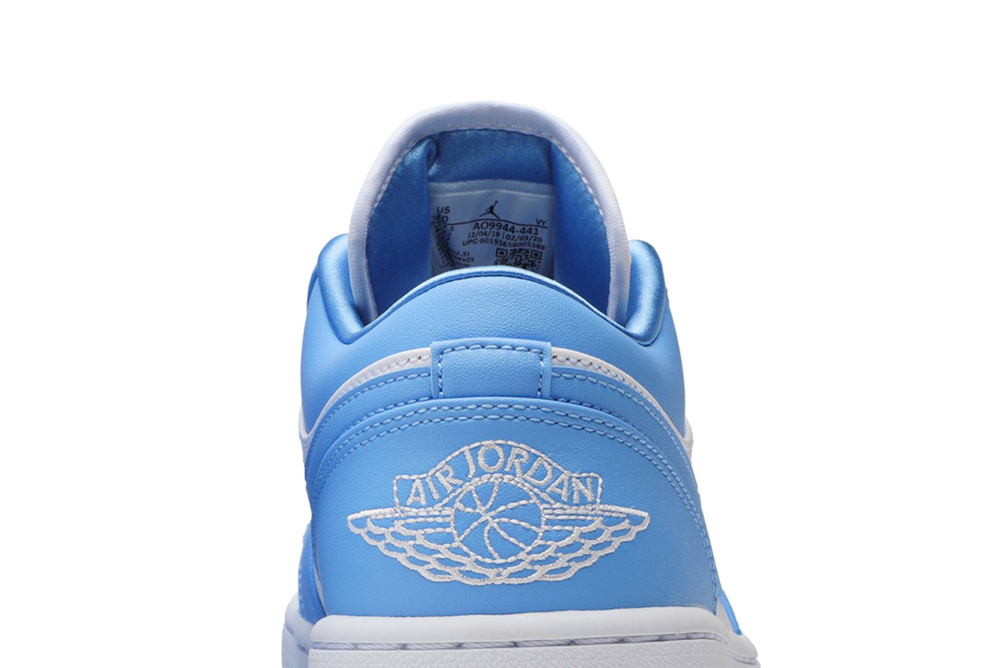 (Women) Air Jordan 1 Low 'UNC' AO9944-441 - Image 7