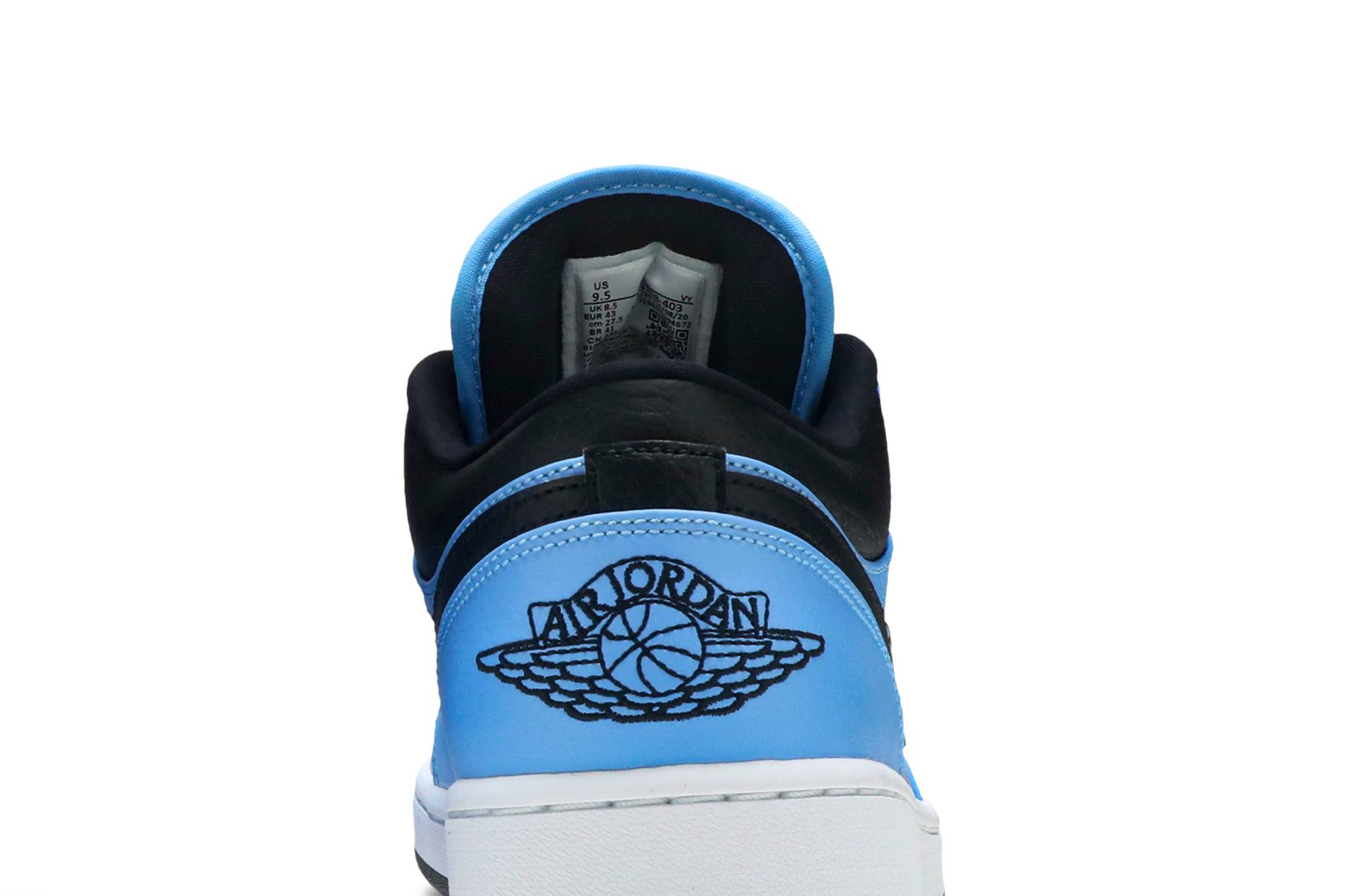 Air Jordan 1 Low University Blue Black 553558-403 Moroen - Image 7