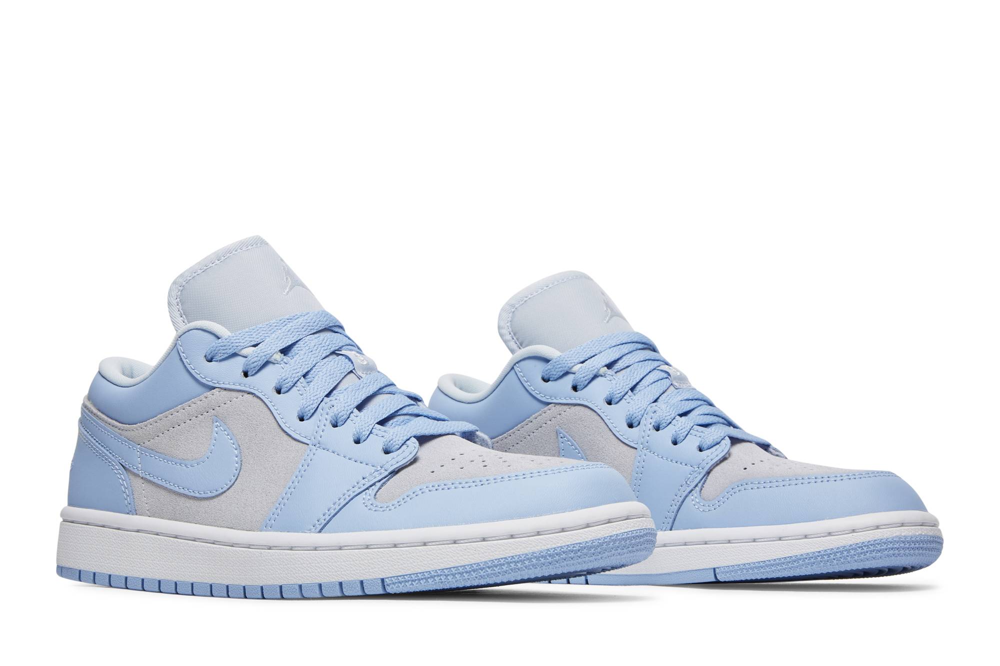 (Women) Air Jordan 1 Low University Blue DC0774-050 Moroen - Image 8
