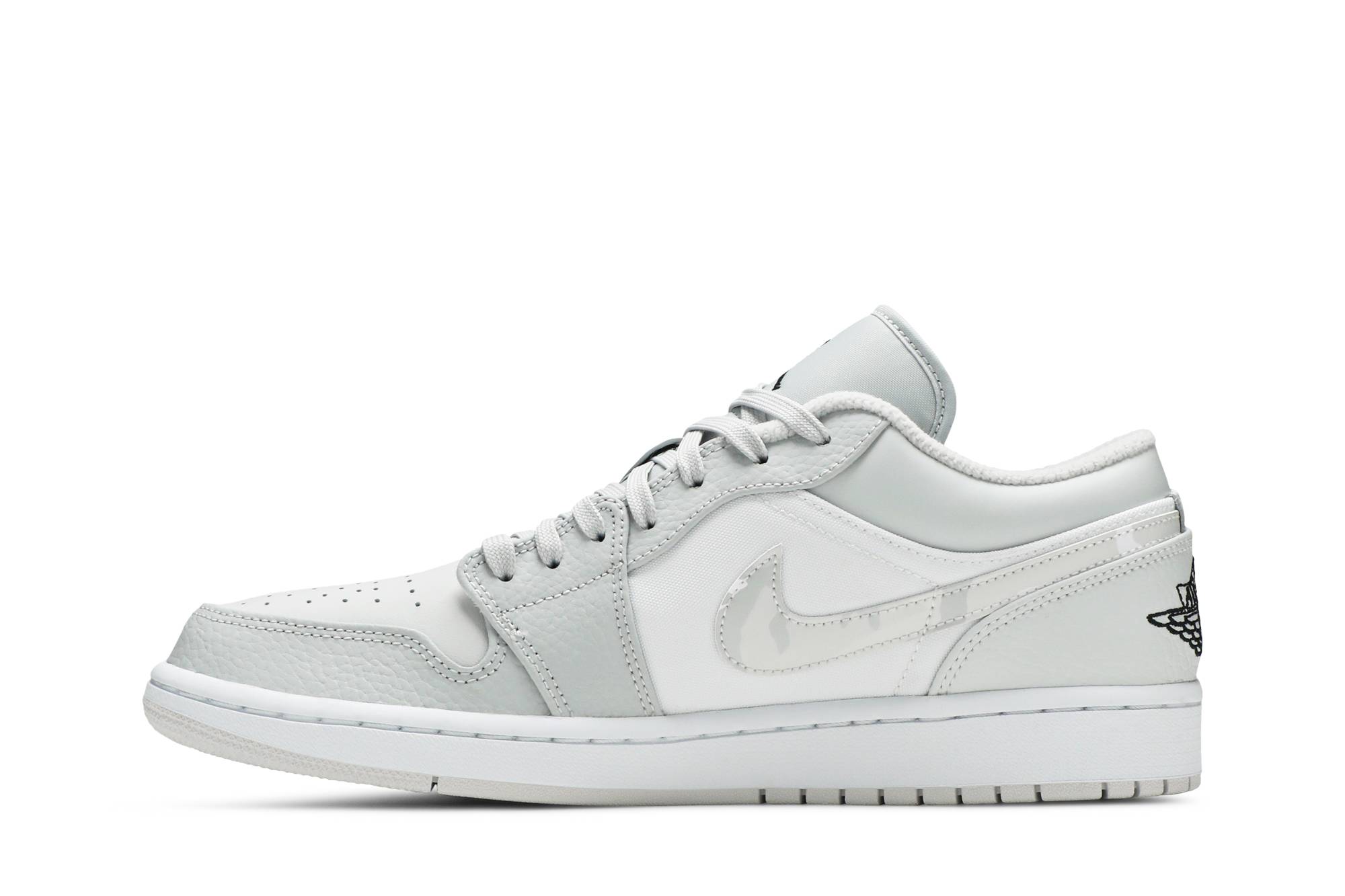 Air Jordan 1 Low White Camo DC9036-100 Moroen - Image 3