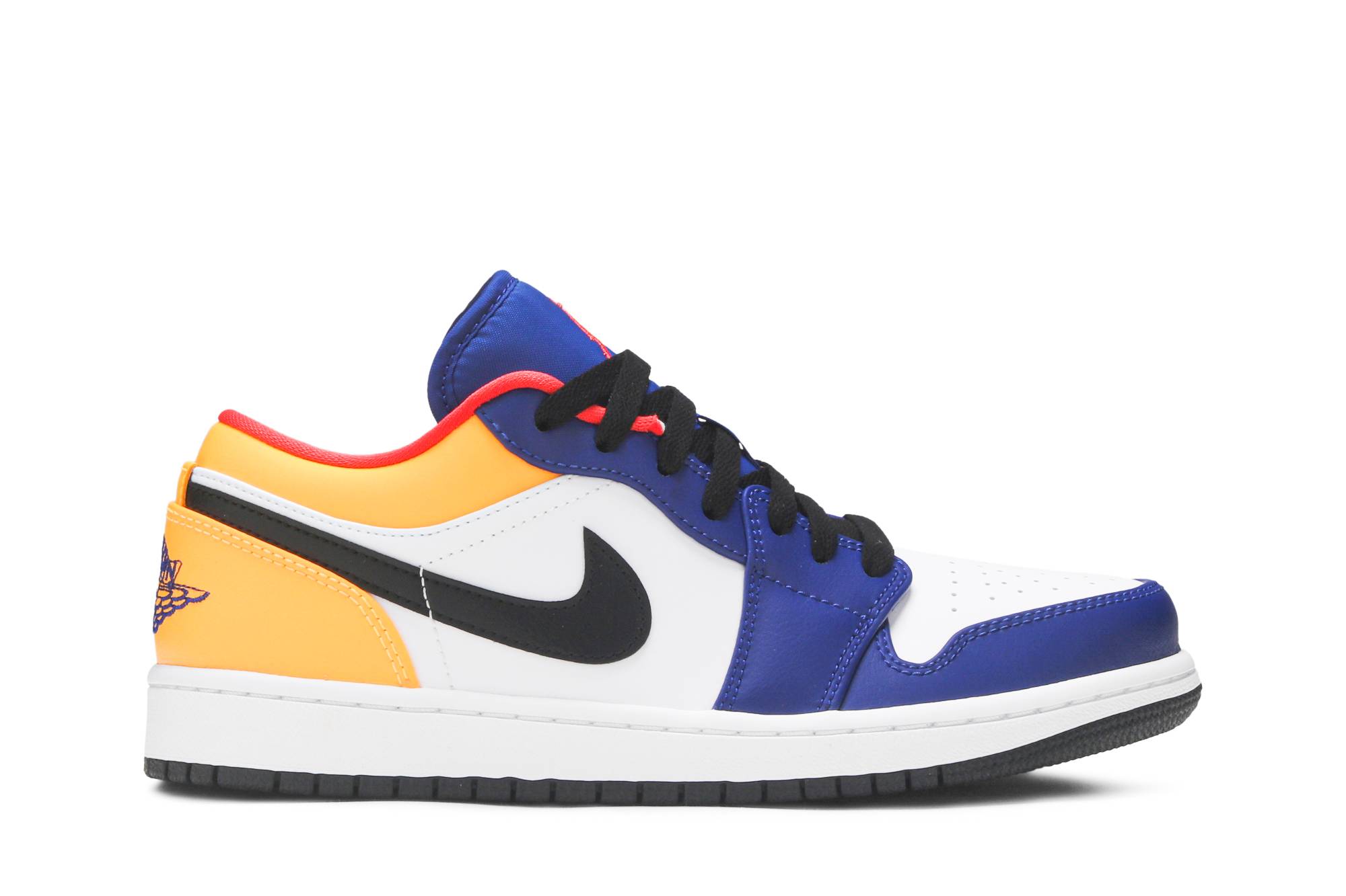 Air Jordan 1 Low 'White Deep Royal Blue' 553558-123