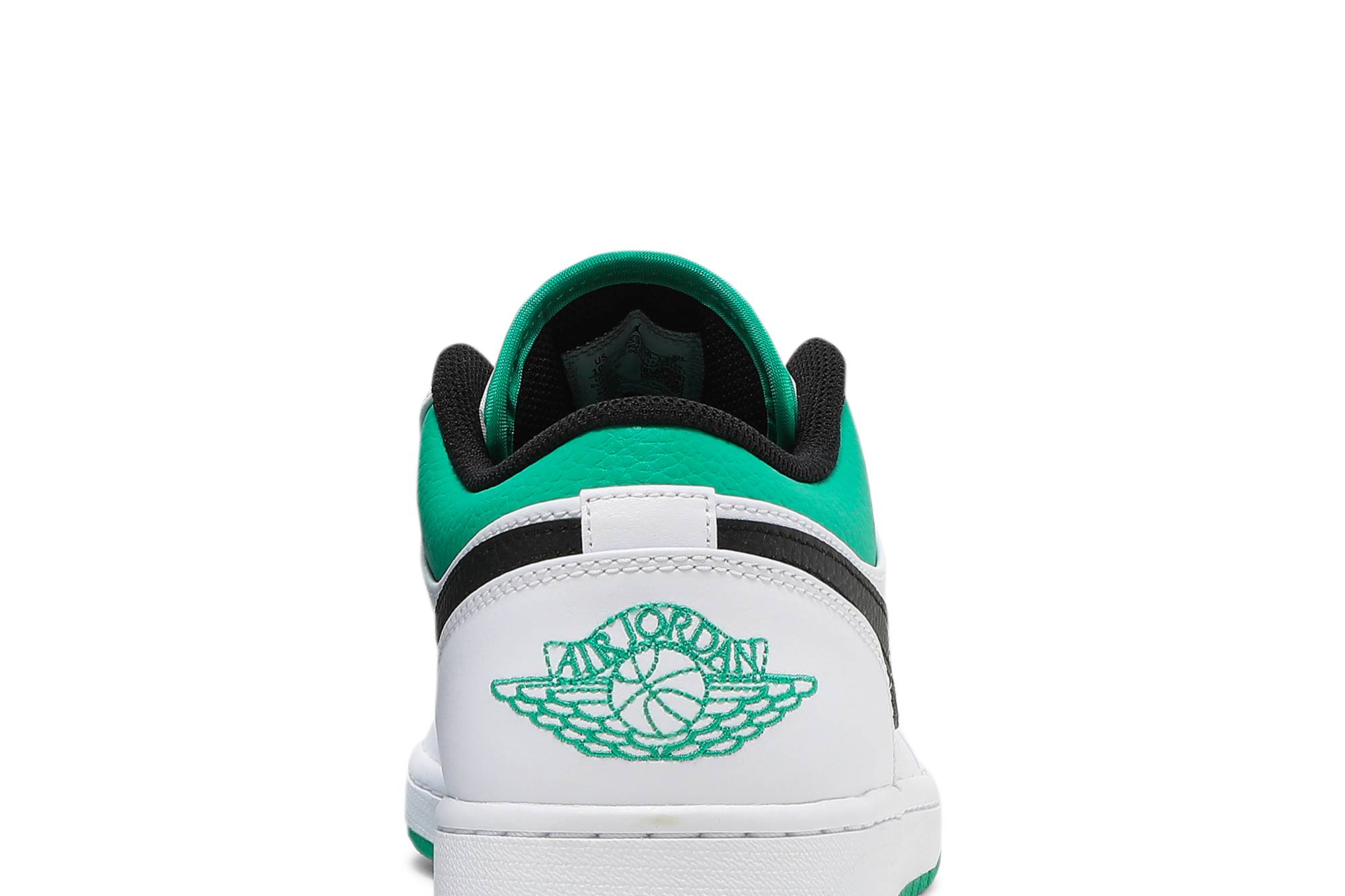 Air Jordan 1 Low 'White Lucky Green' 553558-129 - Image 7