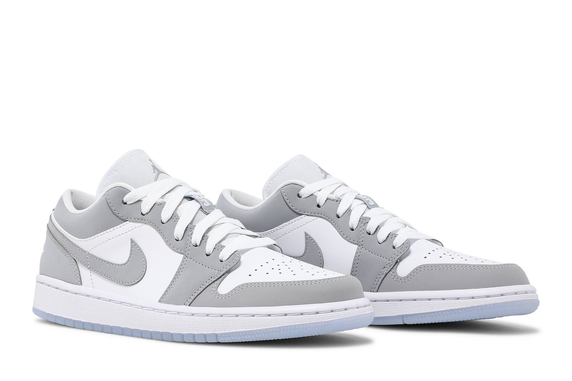 (Women) Air Jordan 1 Low 'White Wolf Grey' DC0774-105 - Image 8