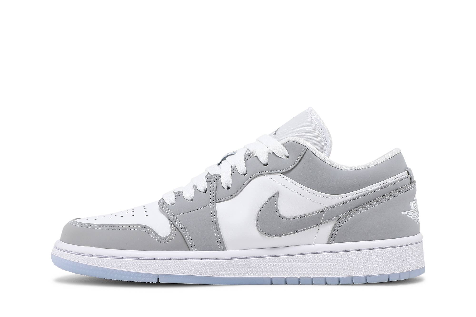 (Women) Air Jordan 1 Low 'White Wolf Grey' DC0774-105 - Image 3