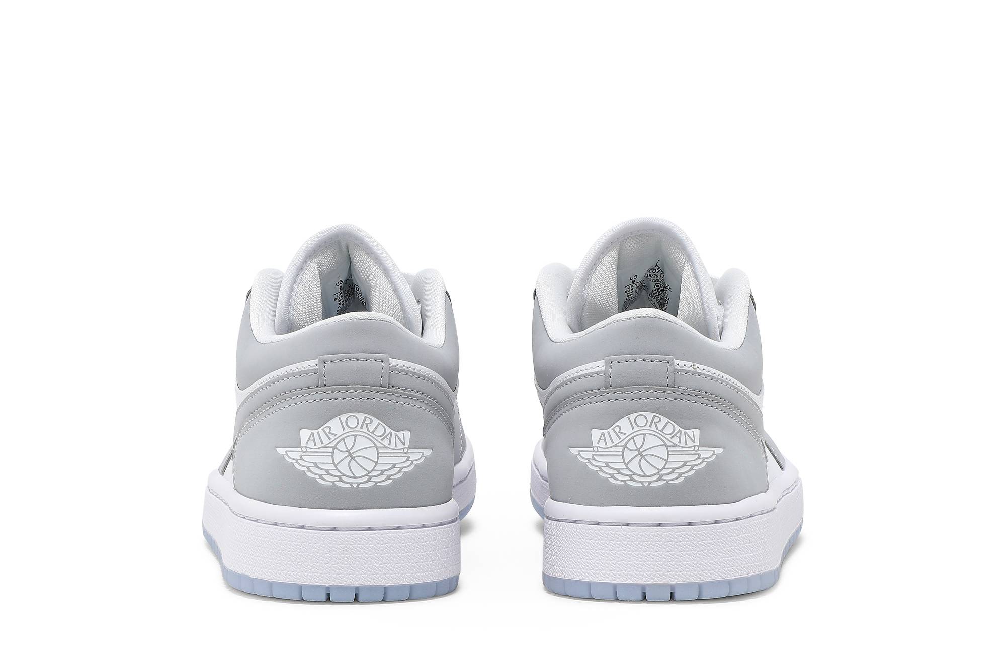 (Women) Air Jordan 1 Low 'White Wolf Grey' DC0774-105 - Image 6