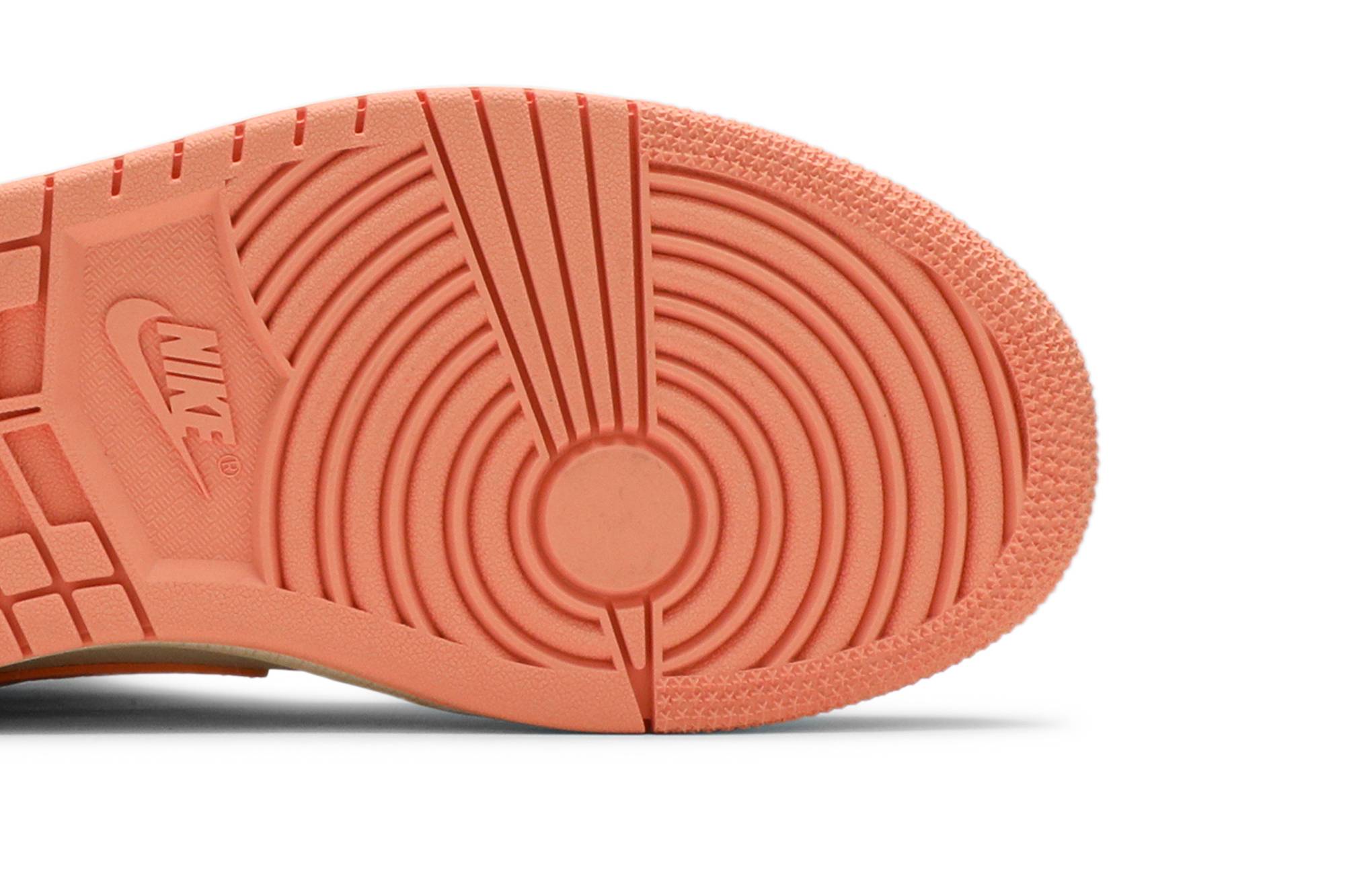 (Women) Air Jordan 1 Mid Apricot DH4270-800 Moroen - Image 5