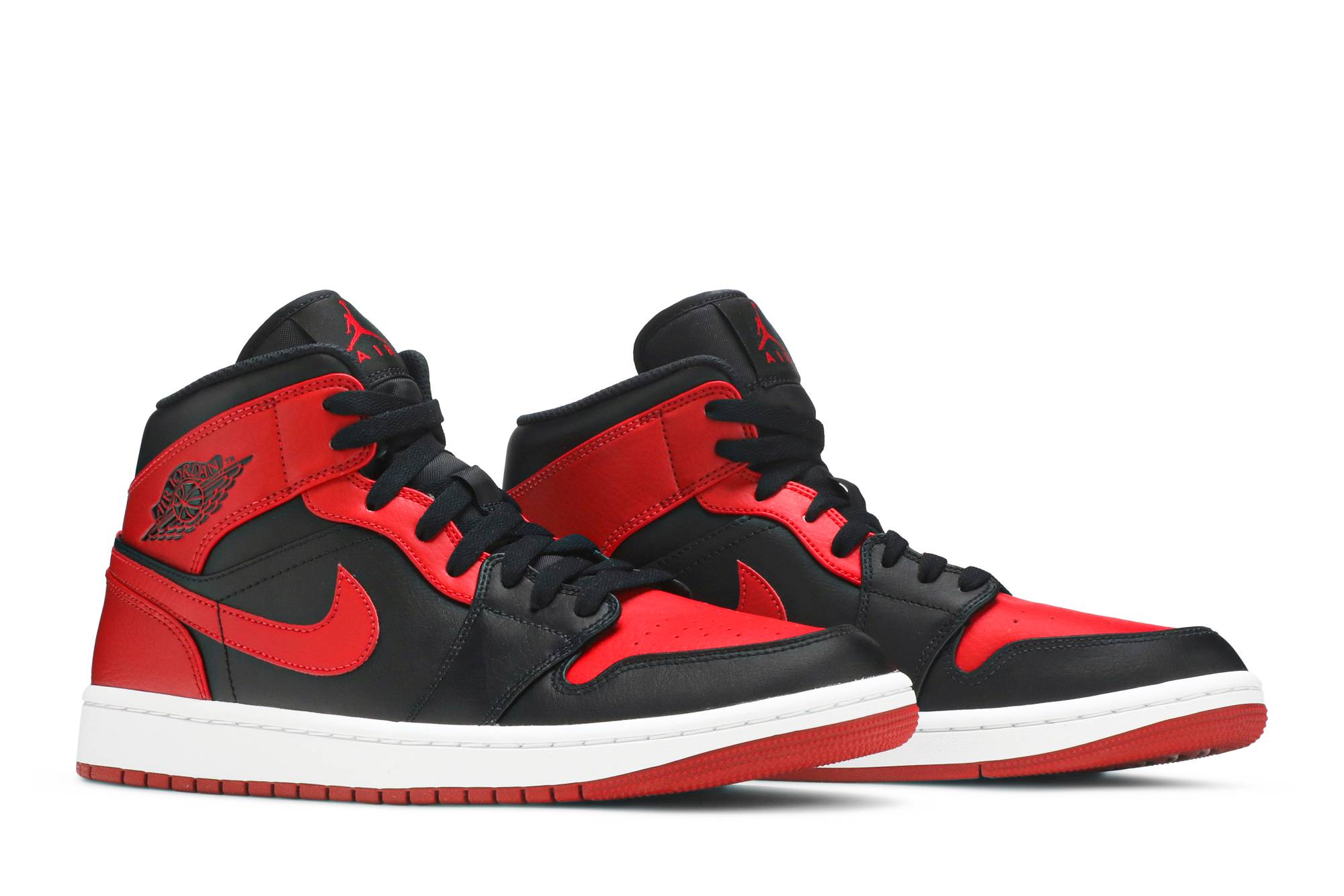 Air Jordan 1 Mid Banned 2020 554724-074 Moroen - Image 8