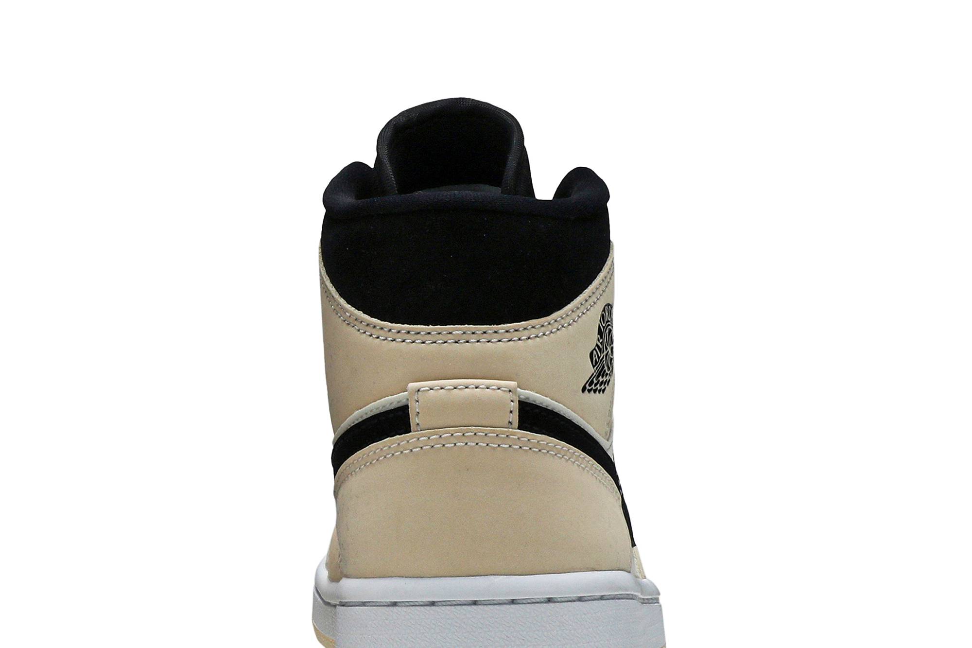 (Women) Air Jordan 1 Mid Barely Orange BQ6472-800 Moroen - Image 7