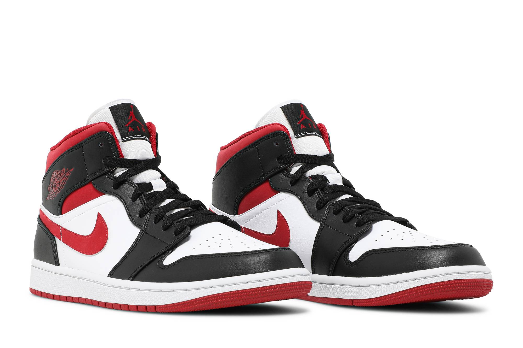 Air Jordan 1 Mid 'Black Gym Red' 554724-122 - Image 8
