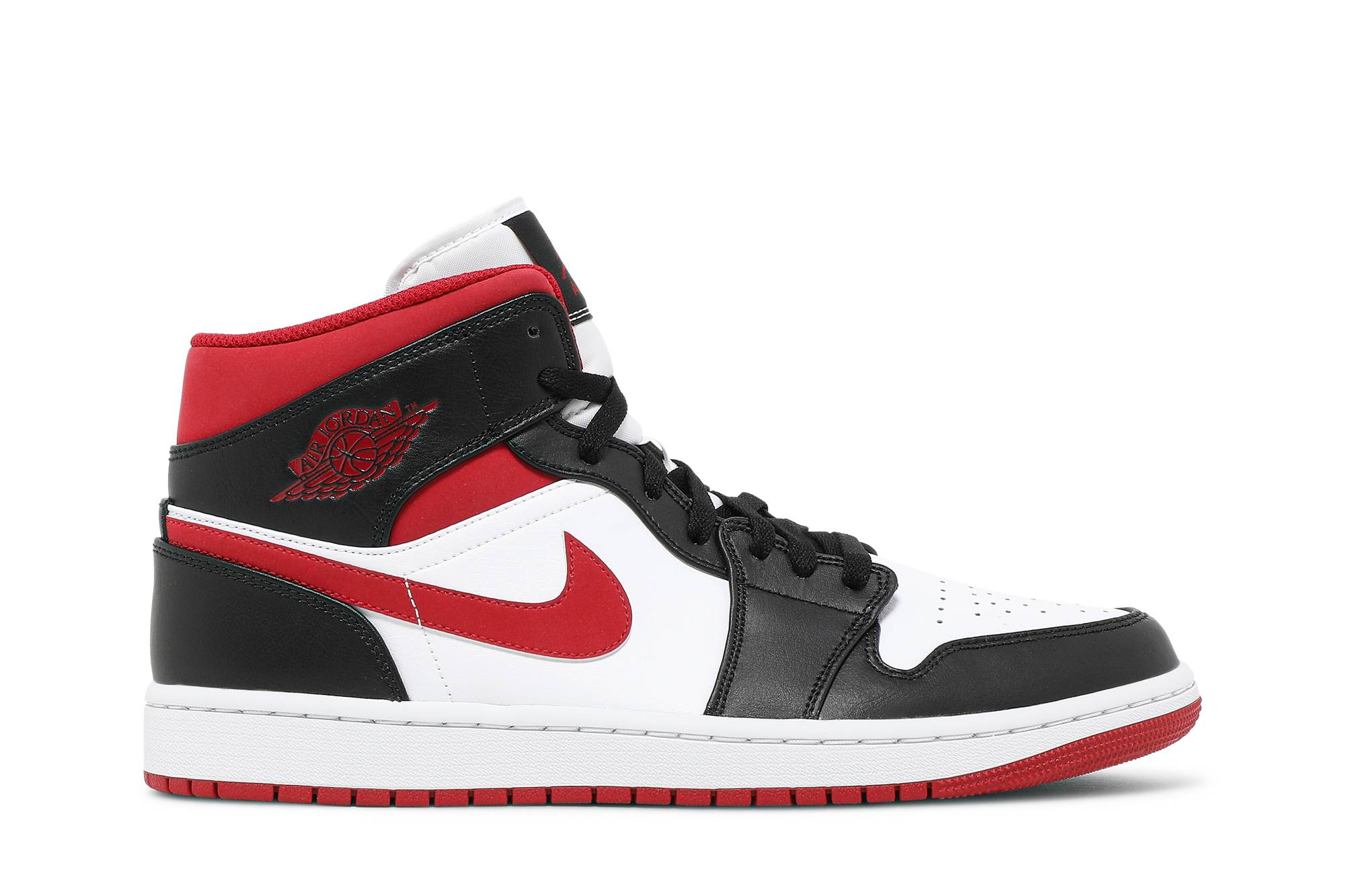 Air Jordan 1 Mid 'Black Gym Red' 554724-122