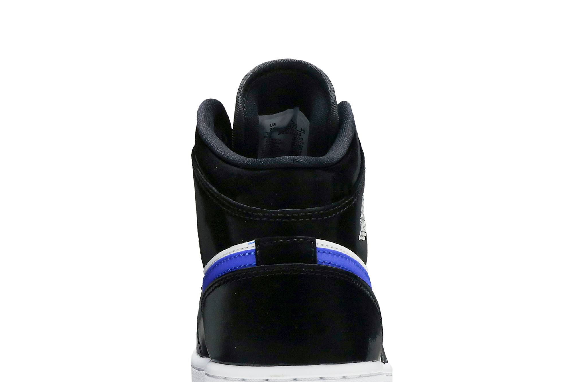 (Grade School) Air Jordan 1 Mid 'Black Racer Blue' 554725-084 - Afbeelding 7