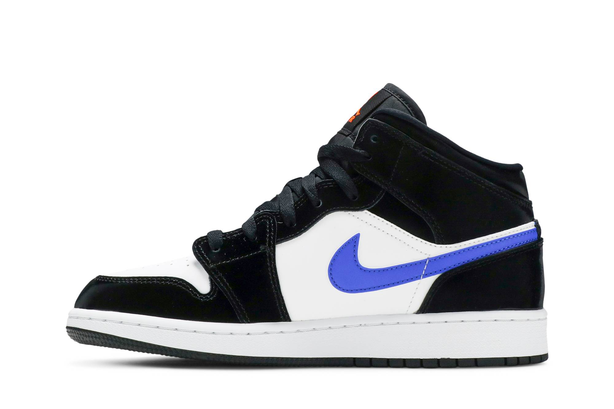 (Grade School) Air Jordan 1 Mid 'Black Racer Blue' 554725-084 - Afbeelding 3