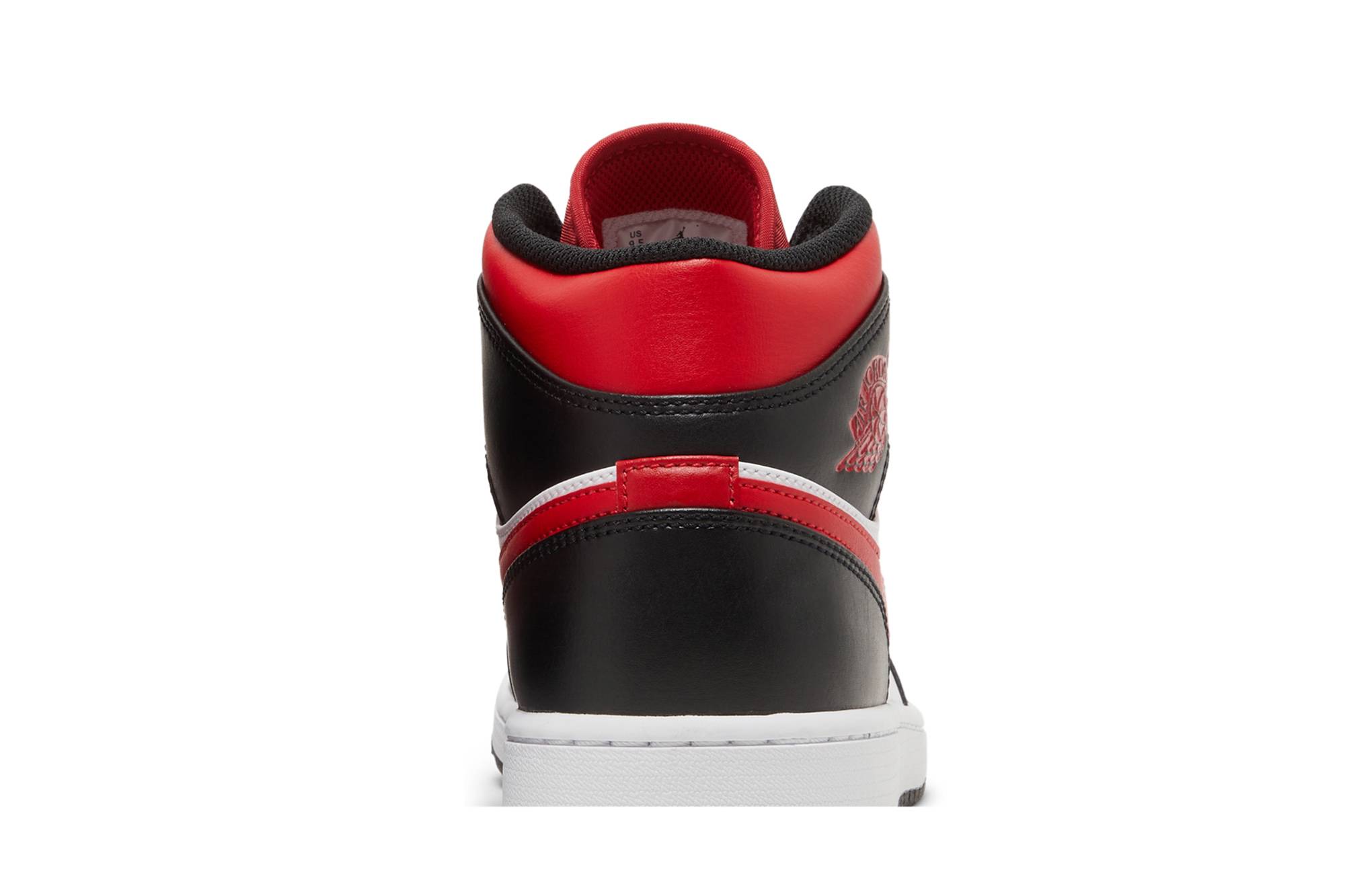 Air Jordan 1 Mid 'Bred Toe' (2022) 554724-079 - Image 7