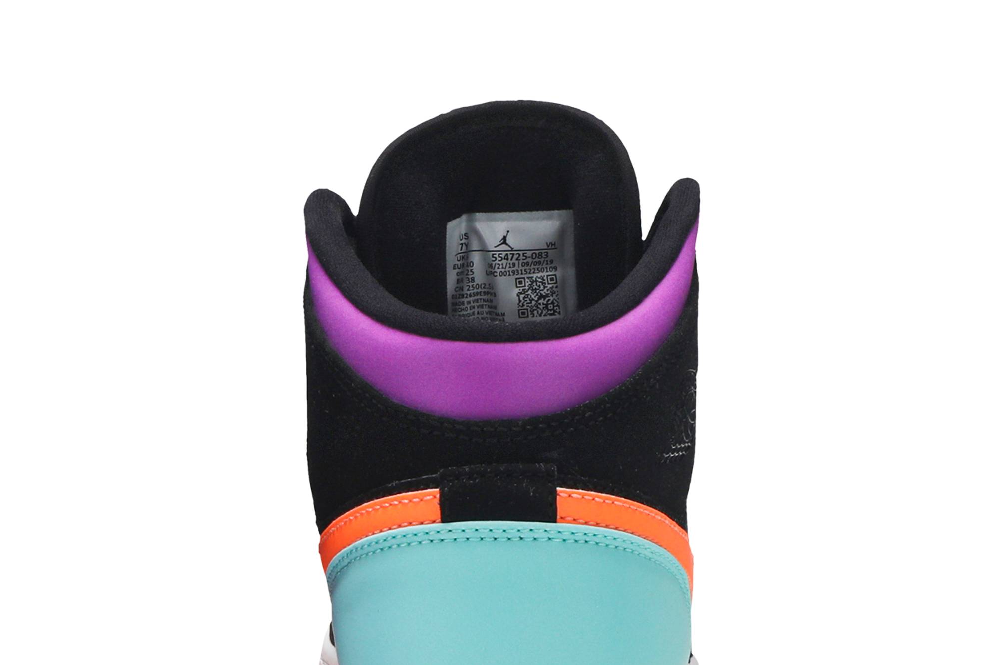 (Grade School) Air Jordan 1 Mid Candy 554725-083 Moroen - Image 7