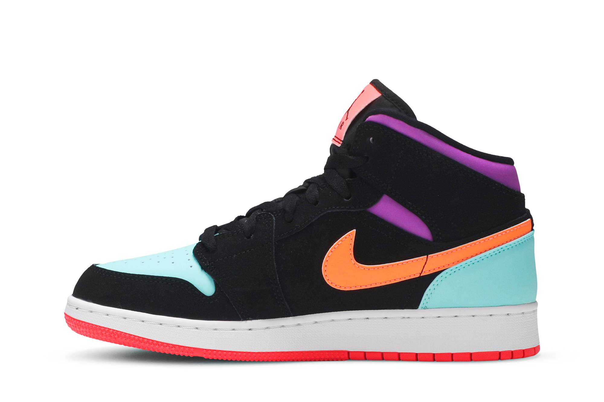 (Grade School) Air Jordan 1 Mid Candy 554725-083 Moroen - Image 3