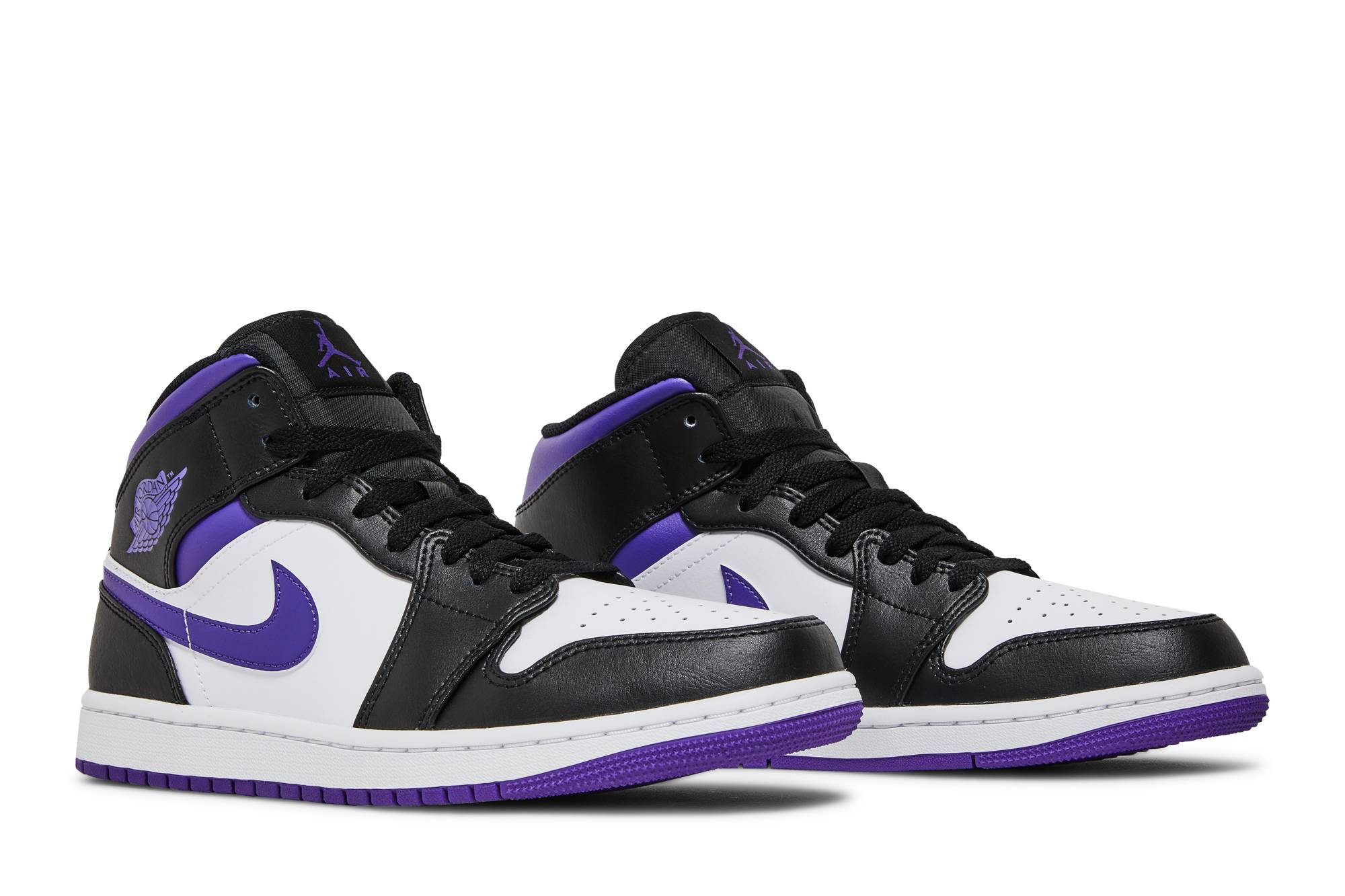 Air Jordan 1 Mid Court Purple 554724-095 Moroen - Image 8