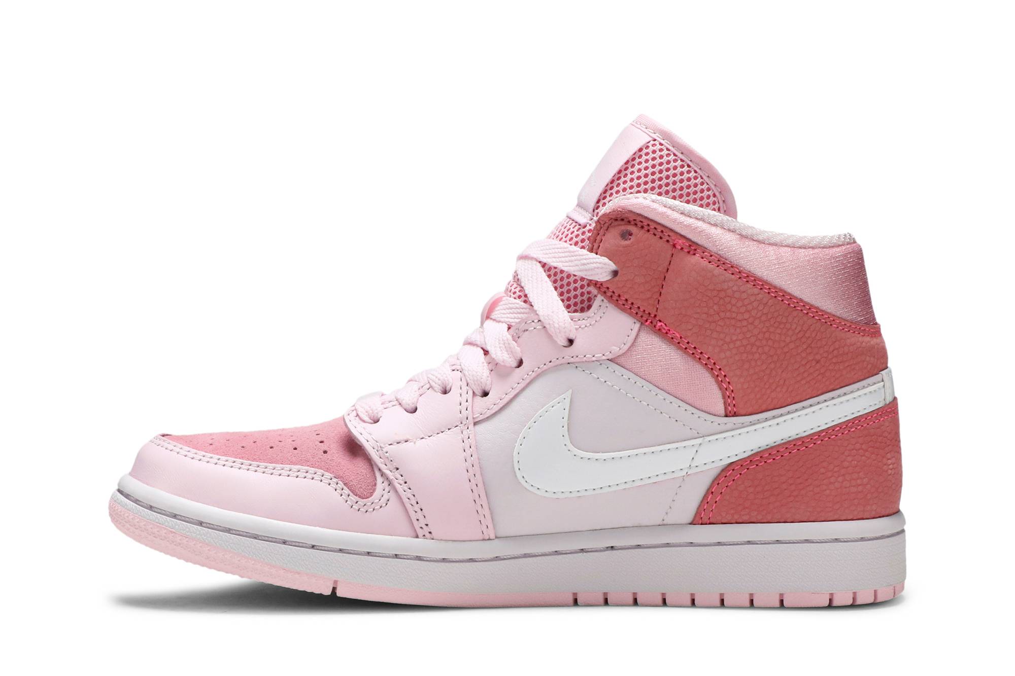 (Women) Air Jordan 1 Mid Digital Pink CW5379-600 Coiloa - Imagen 3