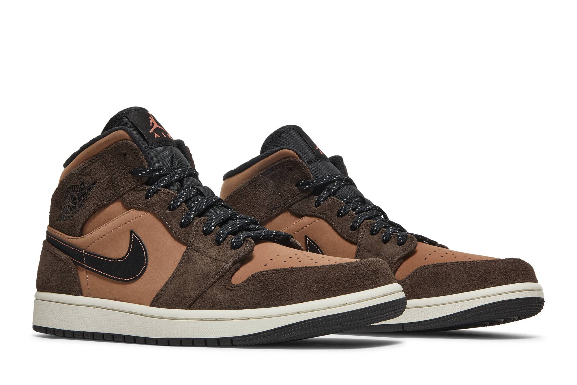 Air Jordan 1 Mid Earth Tone DC7294-200 Moroen - Image 8