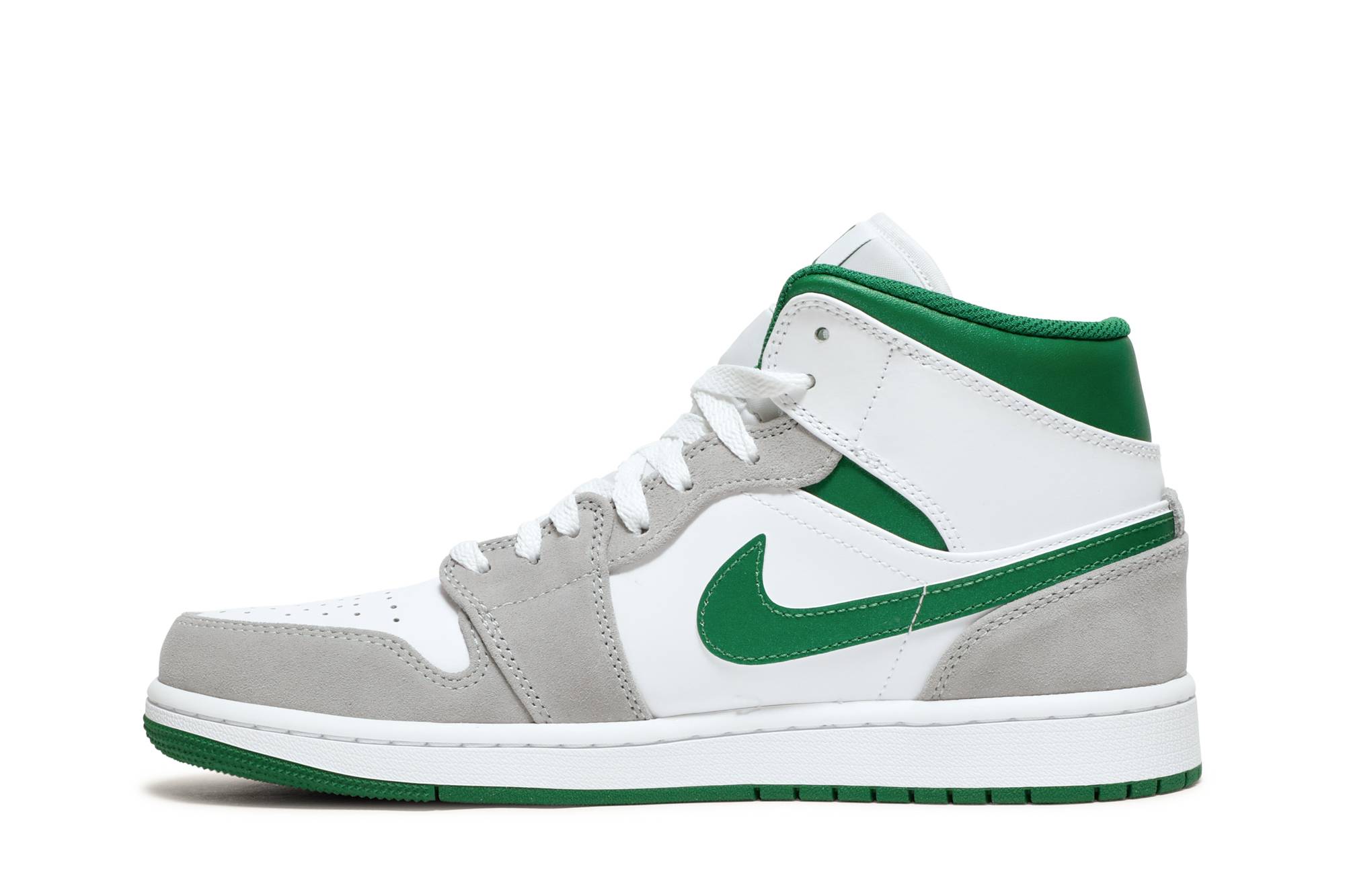 Air Jordan 1 Mid Grey Pine Green DC7294-103 Moroen - Image 3