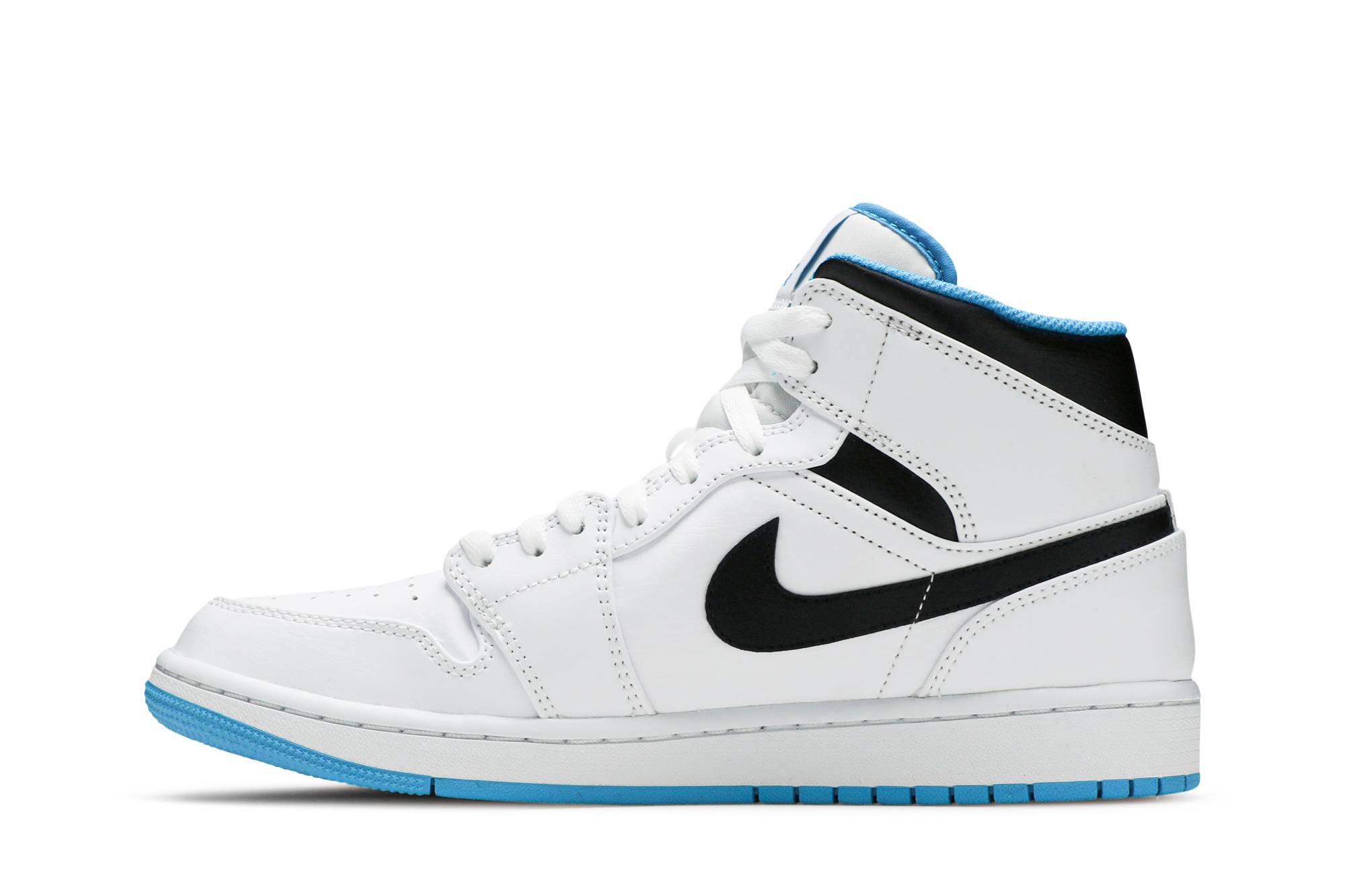 Air Jordan 1 Mid Laser Blue 554724-141 Moroen - Image 3